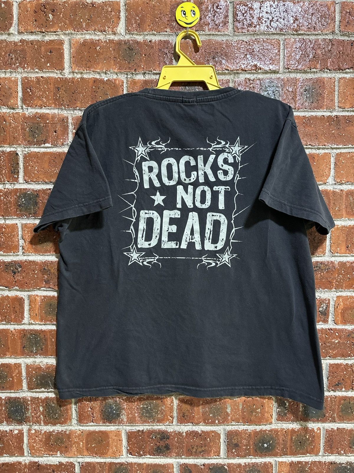Band Tees Vintage Skid Row Revolutions Per Minute Sun Faded Tee Size US XL / EU 56 / 4 - 8 Thumbnail