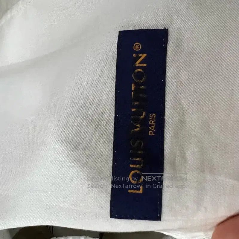 Louis Vuitton Louis Vuitton White Cotton Casual Pants for Men . Size US 30 / EU 46 - 3 Thumbnail