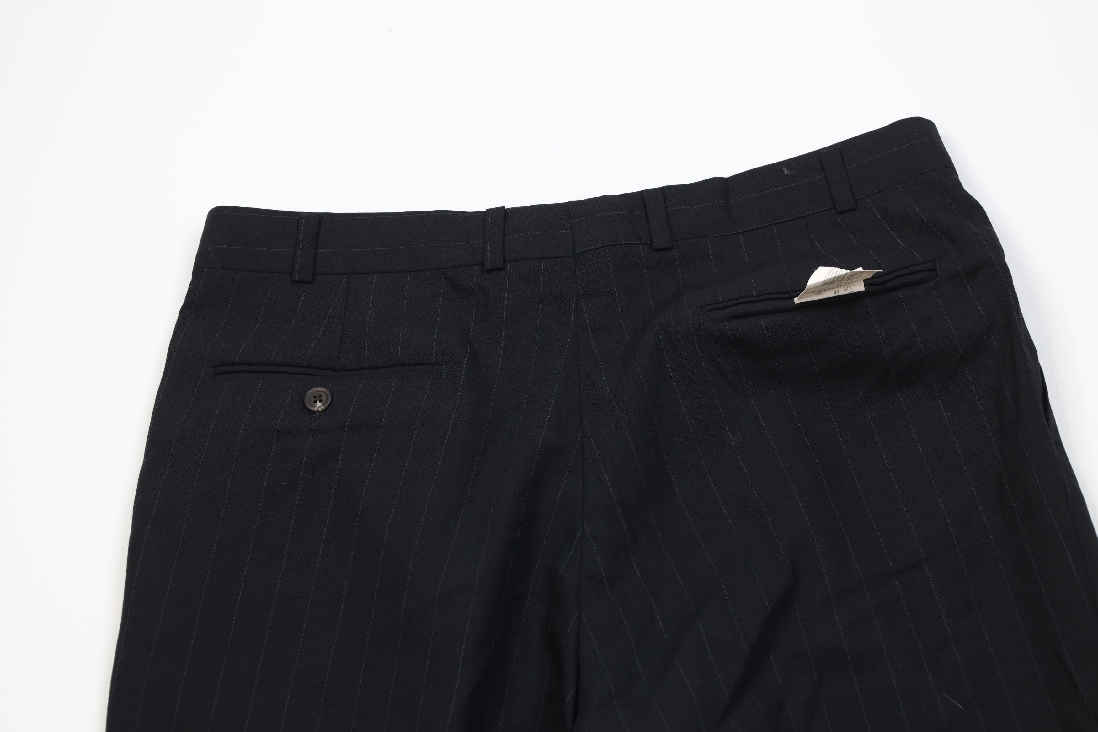 Vintage Vintage 90s Streetwear Knit Pinstriped Wide Leg Chino Pants Size US 34 / EU 50 - 12 Thumbnail