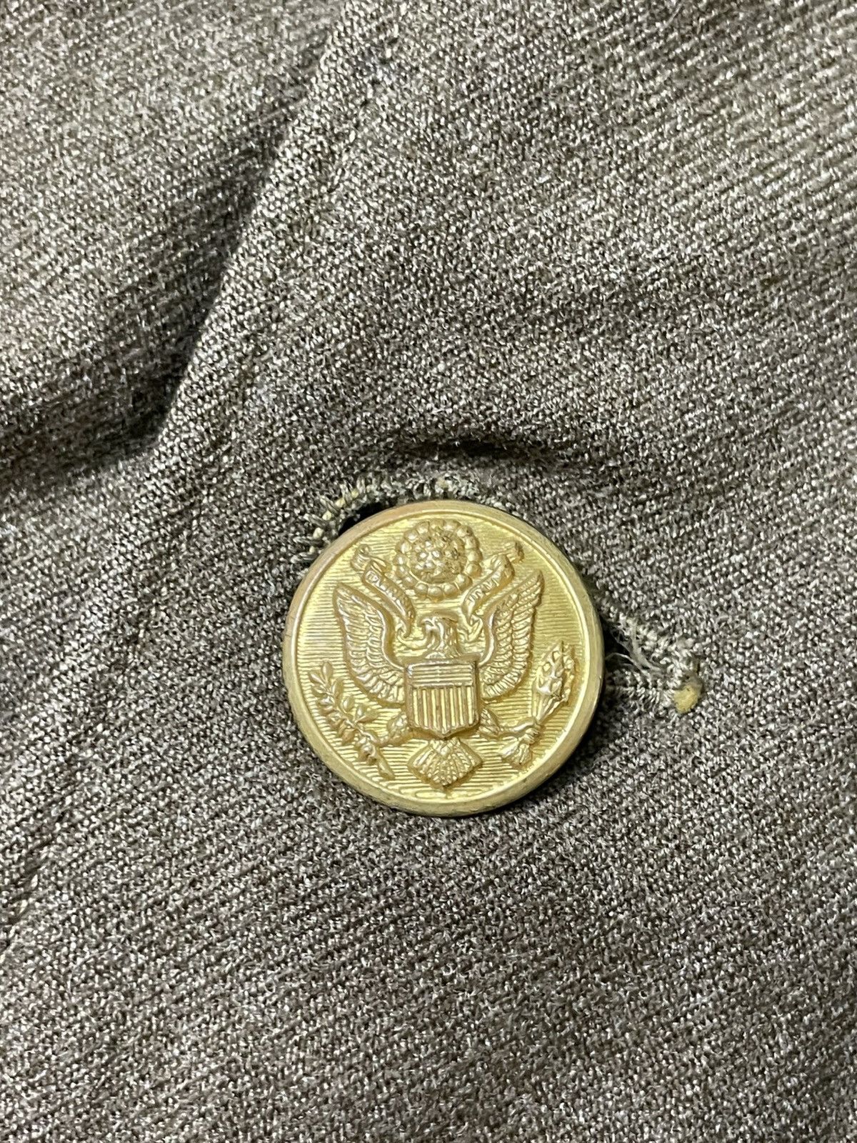 Japanese Brand × Vintage Vintage USA Army Four Pocket Wool Jacket (107) Size US XXS / EU 40 - 7 Thumbnail