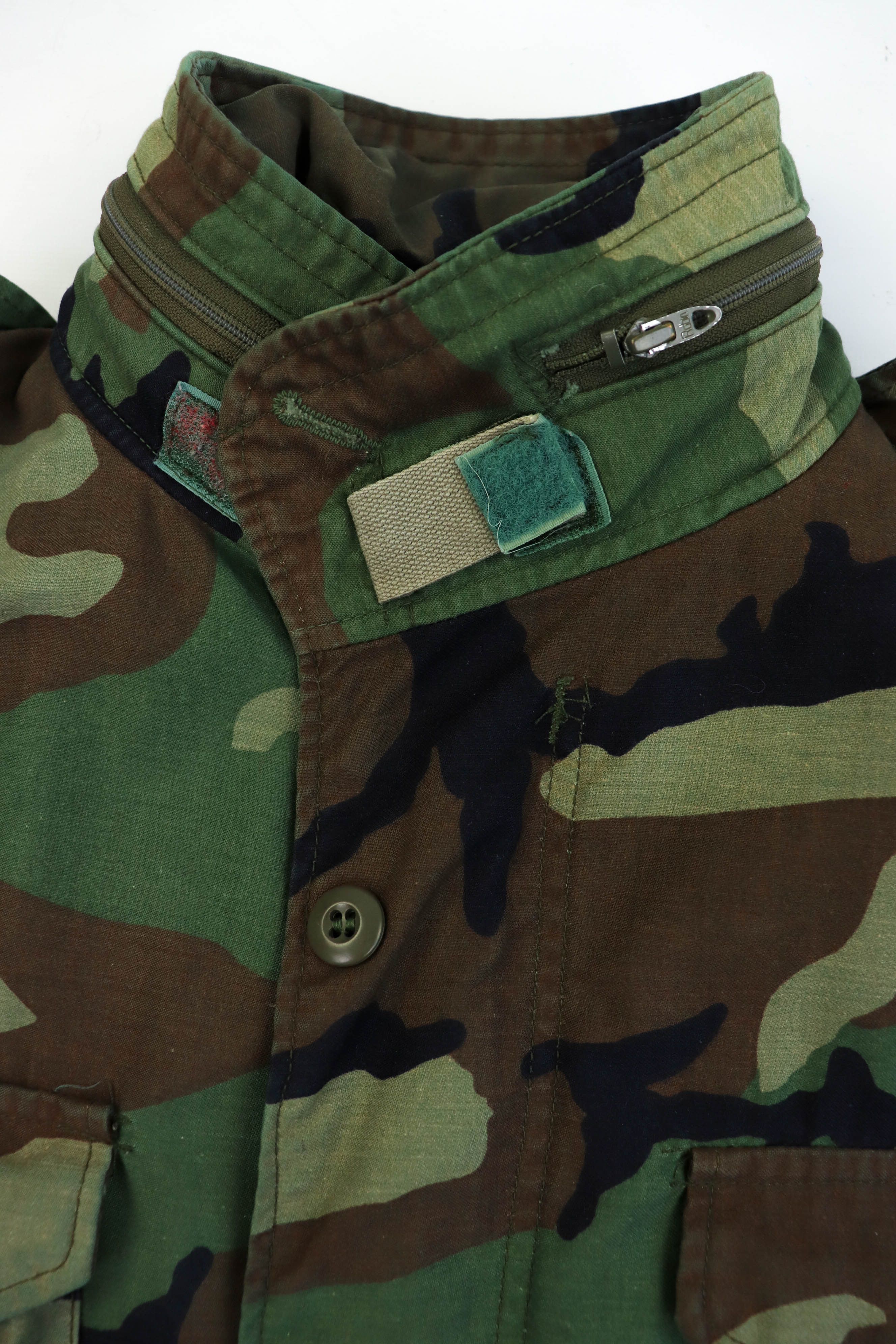 Vintage USMC Vintage 80s 1985 GENERAL Zip M-65 Camo Field Jacket Size US M / EU 48-50 / 2 - 8 Thumbnail