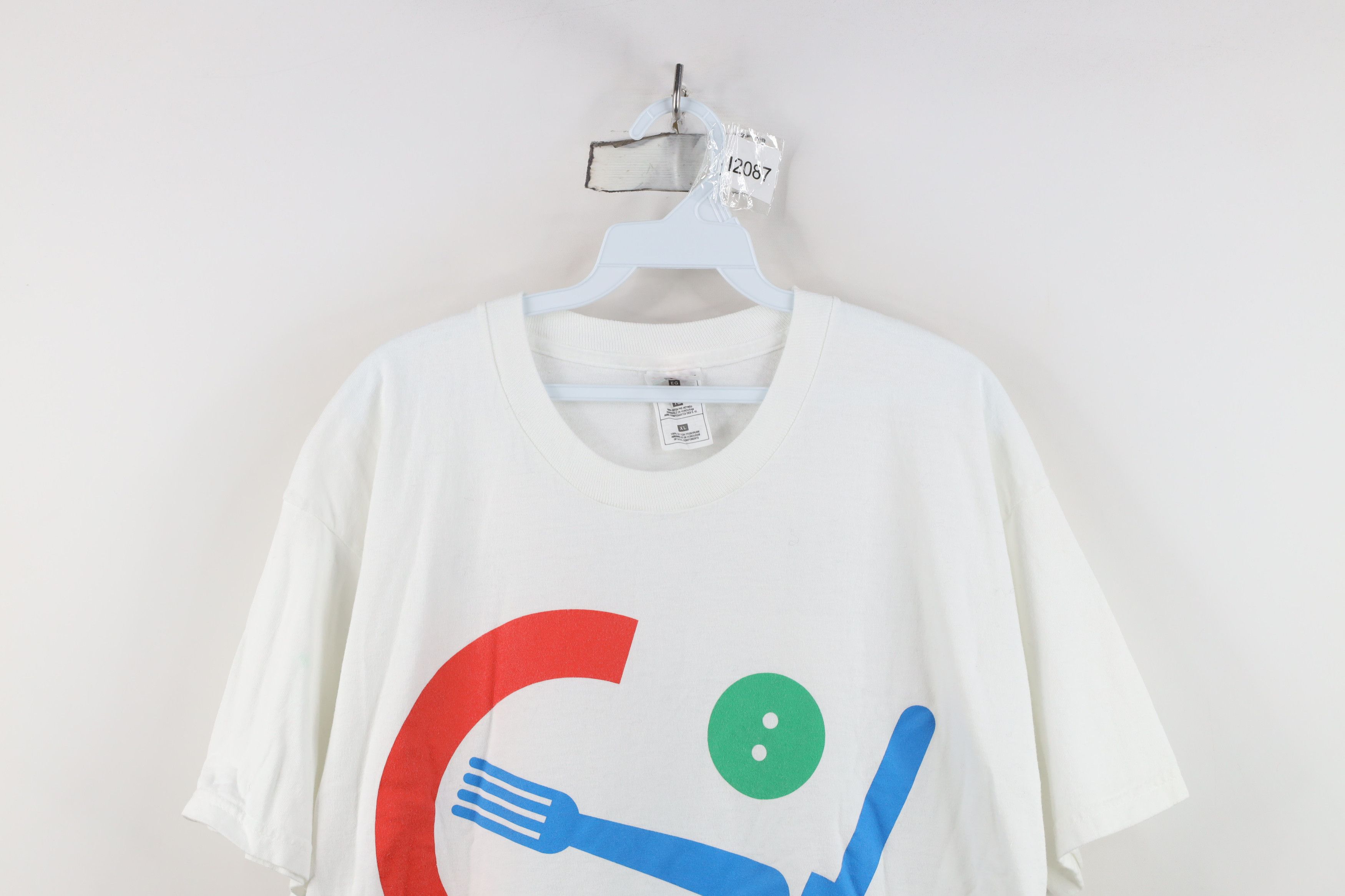 Vintage Vintage Town Restaurant Week Toledo Ohio Abstract T-Shirt Size US XL / EU 56 / 4 - 2 Thumbnail