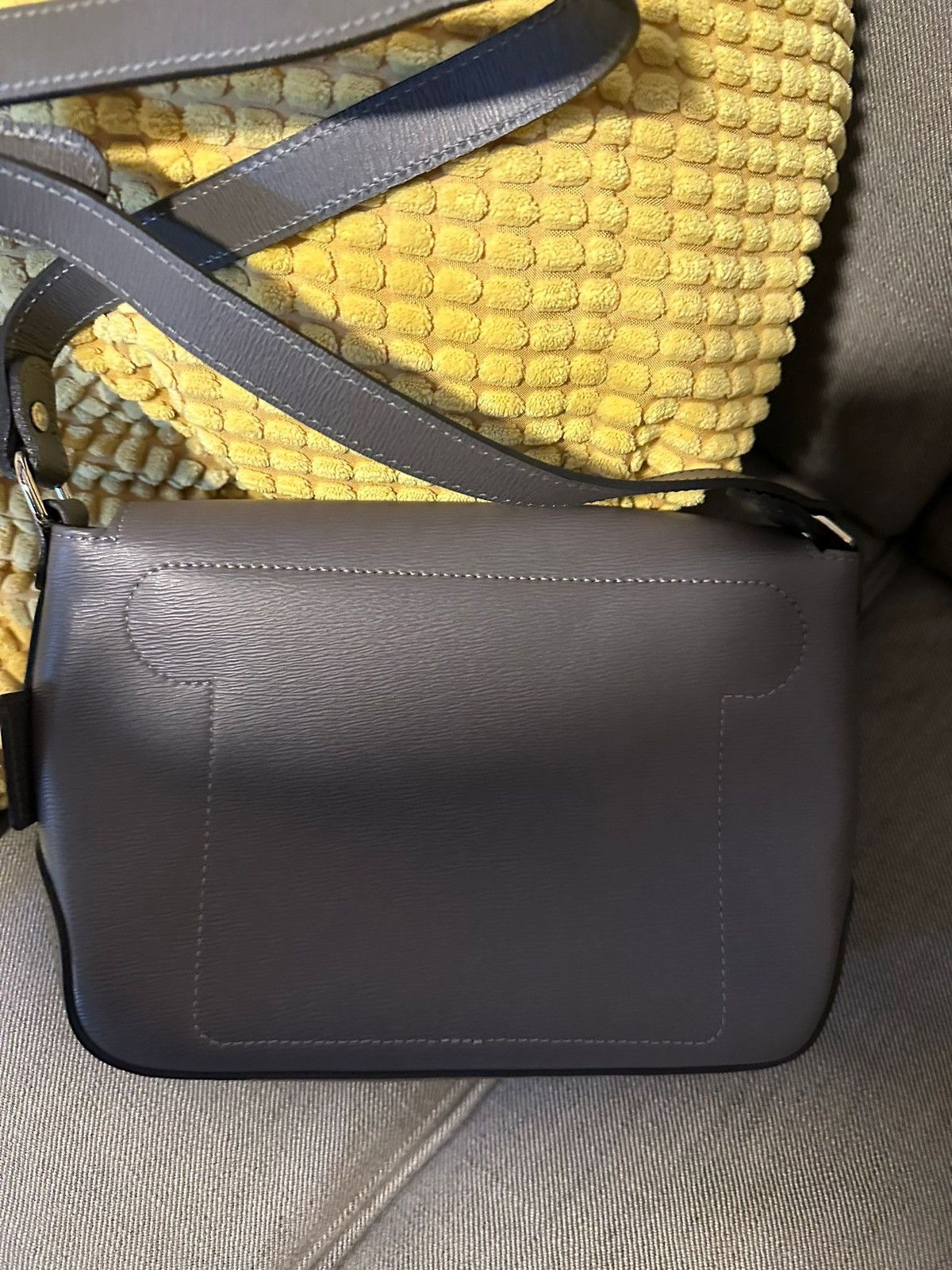 Longchamp LONGCHAMP Gray shoulder bag Size ONE SIZE - 2 Thumbnail