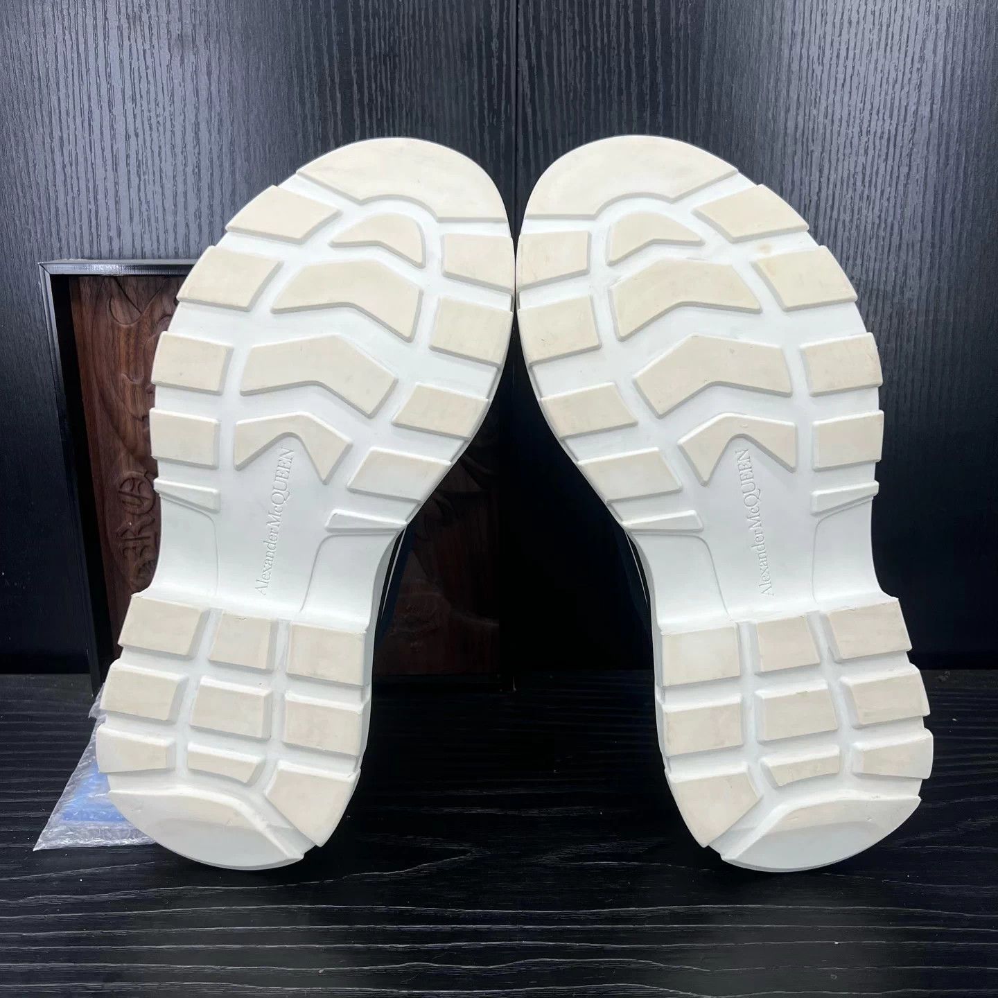 Alexander McQueen McQueen Black & White Martin Boots Near New 37 Size US 6 / IT 36 - 7 Thumbnail