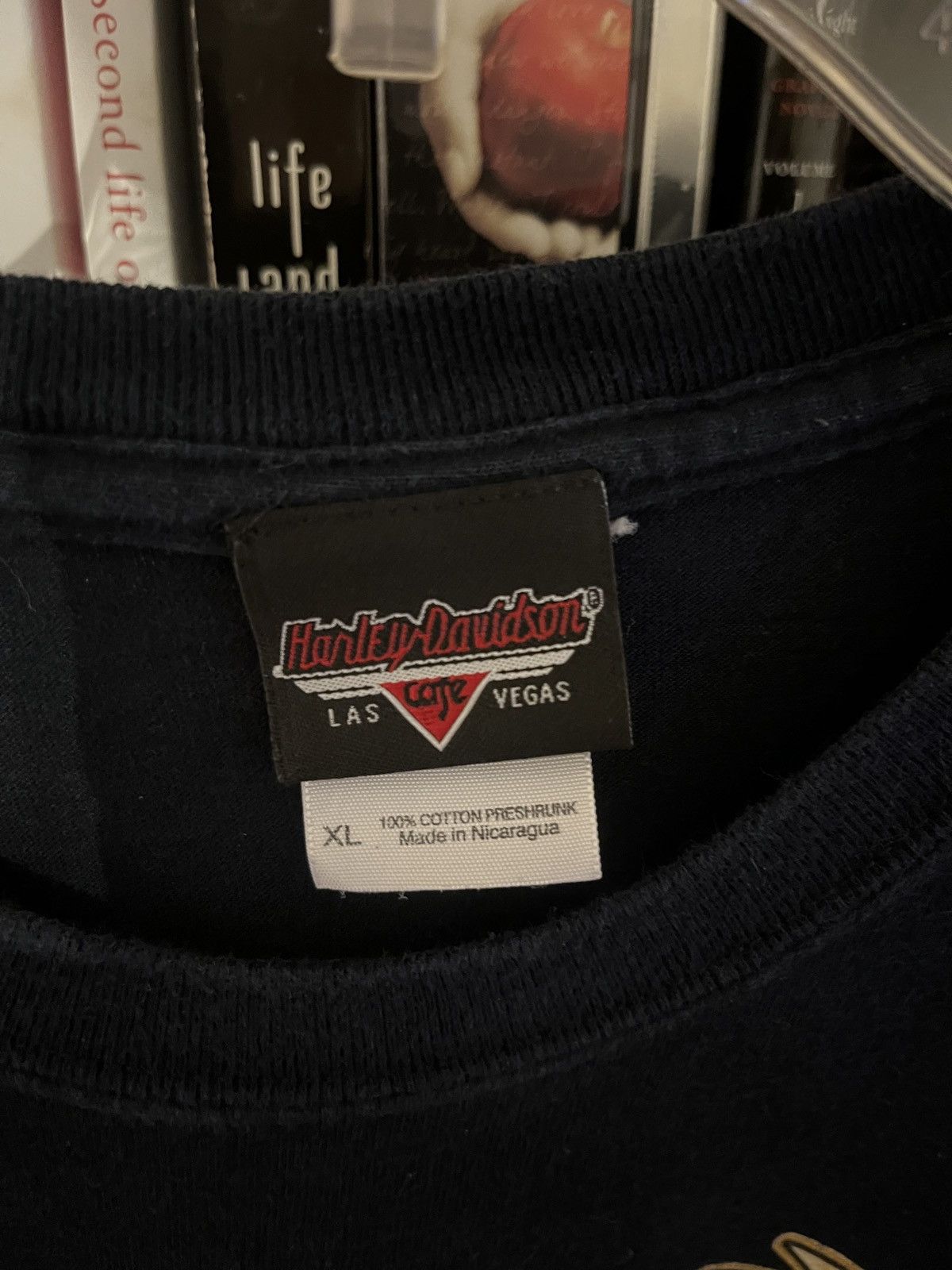 Harley Davidson Vintage Harley Davidson Cafe Las Vegas T Shirt Size US XL / EU 56 / 4 - 3 Thumbnail