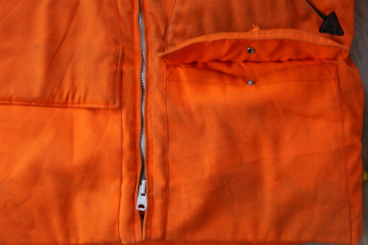 Vintage × Woolrich Woolen Mills 70s Distressed Down Hunting Jacket Size US L / EU 52-54 / 3 - 6 Thumbnail