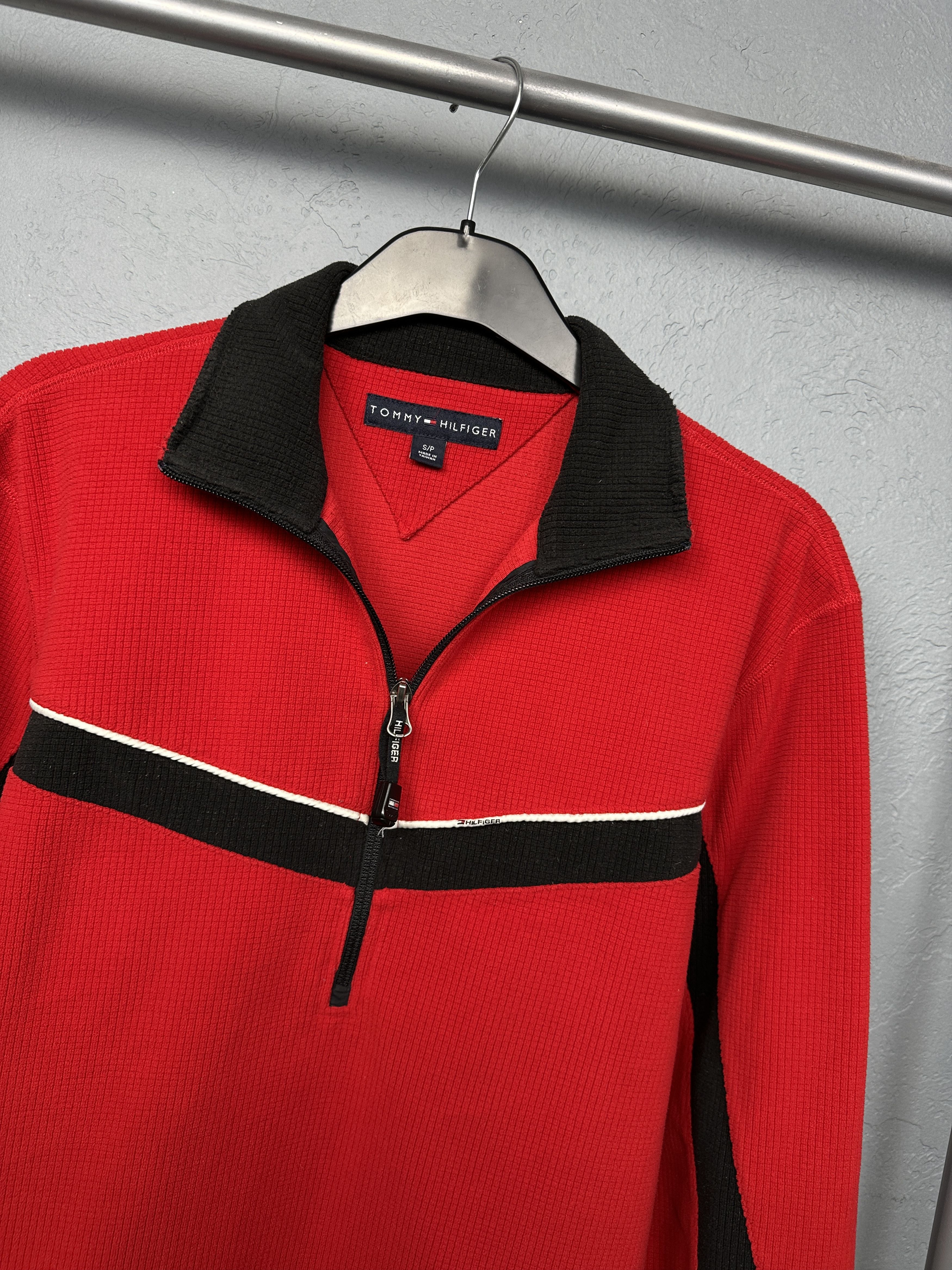 Tommy Hilfiger Tommy Hilfiger USA Ski Team 90s Vintage Fleece Jacket Size US S / EU 44-46 / 1 - 2 Thumbnail