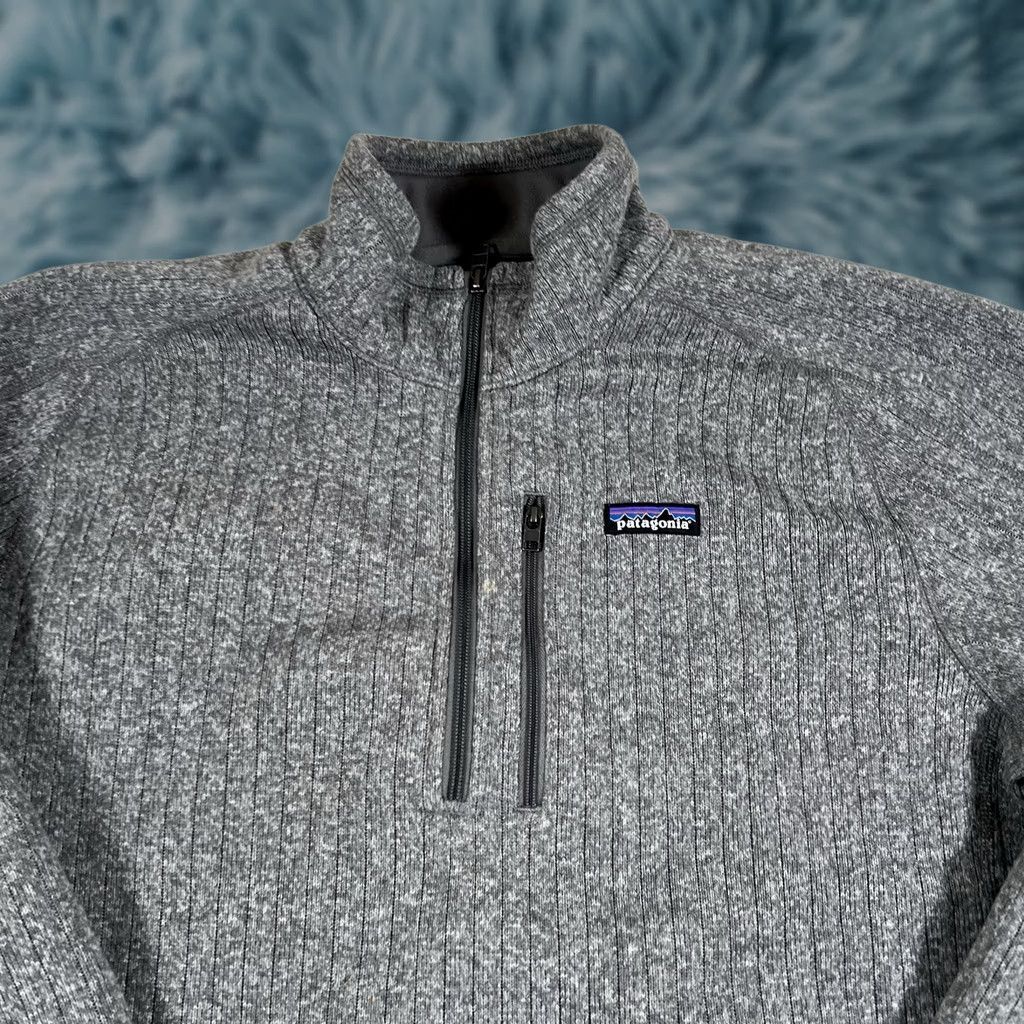 Patagonia Patagonia Sweater L Gray 1/4 Zip Hiking University Pullover Mens Size US L / EU 52-54 / 3 - 1 Thumbnail