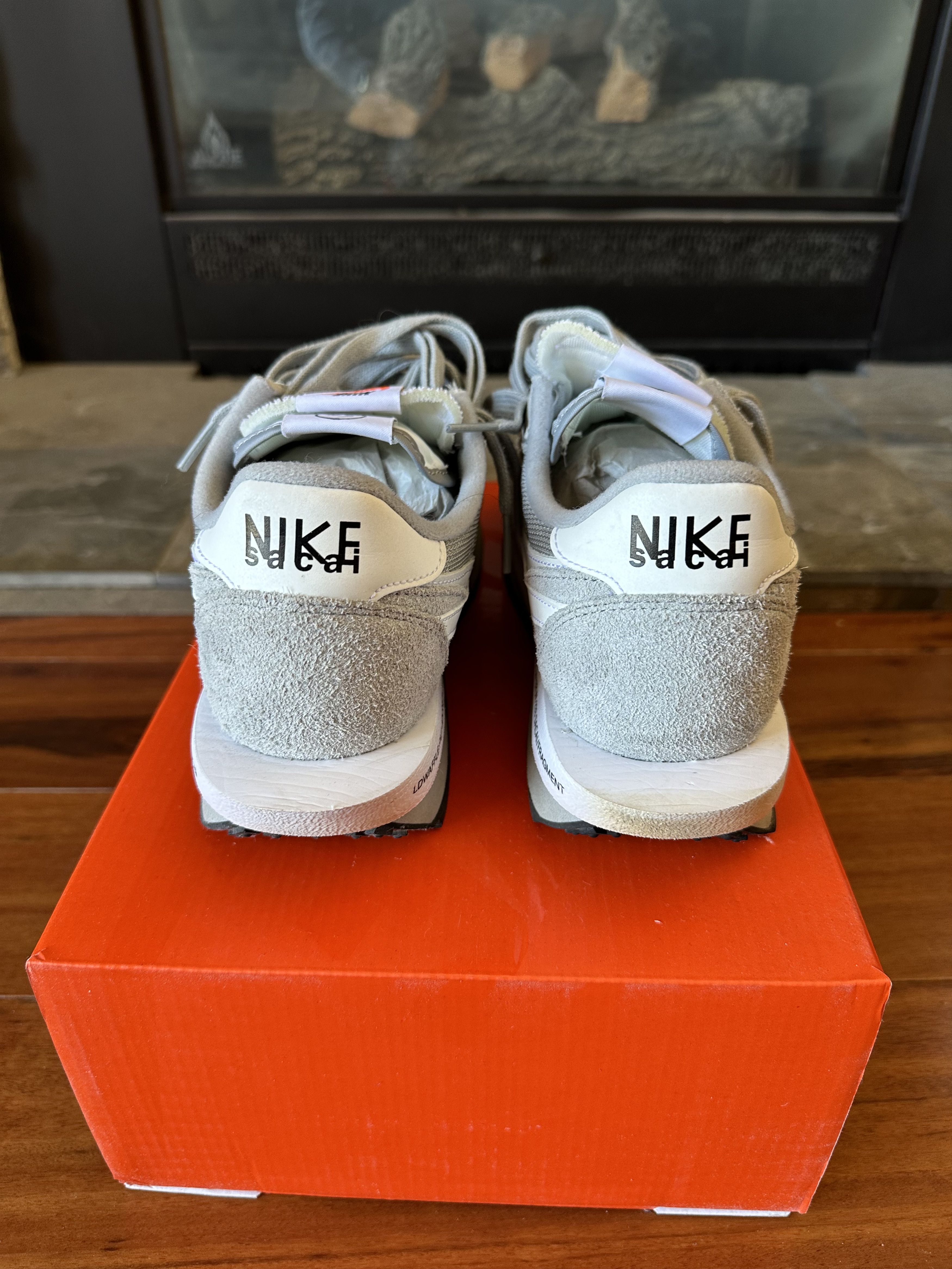 Fragment Design × Nike × Sacai Nike Sacai Fragment LD Waffle Grey Size US 8.5 / EU 41-42 - 2 Thumbnail