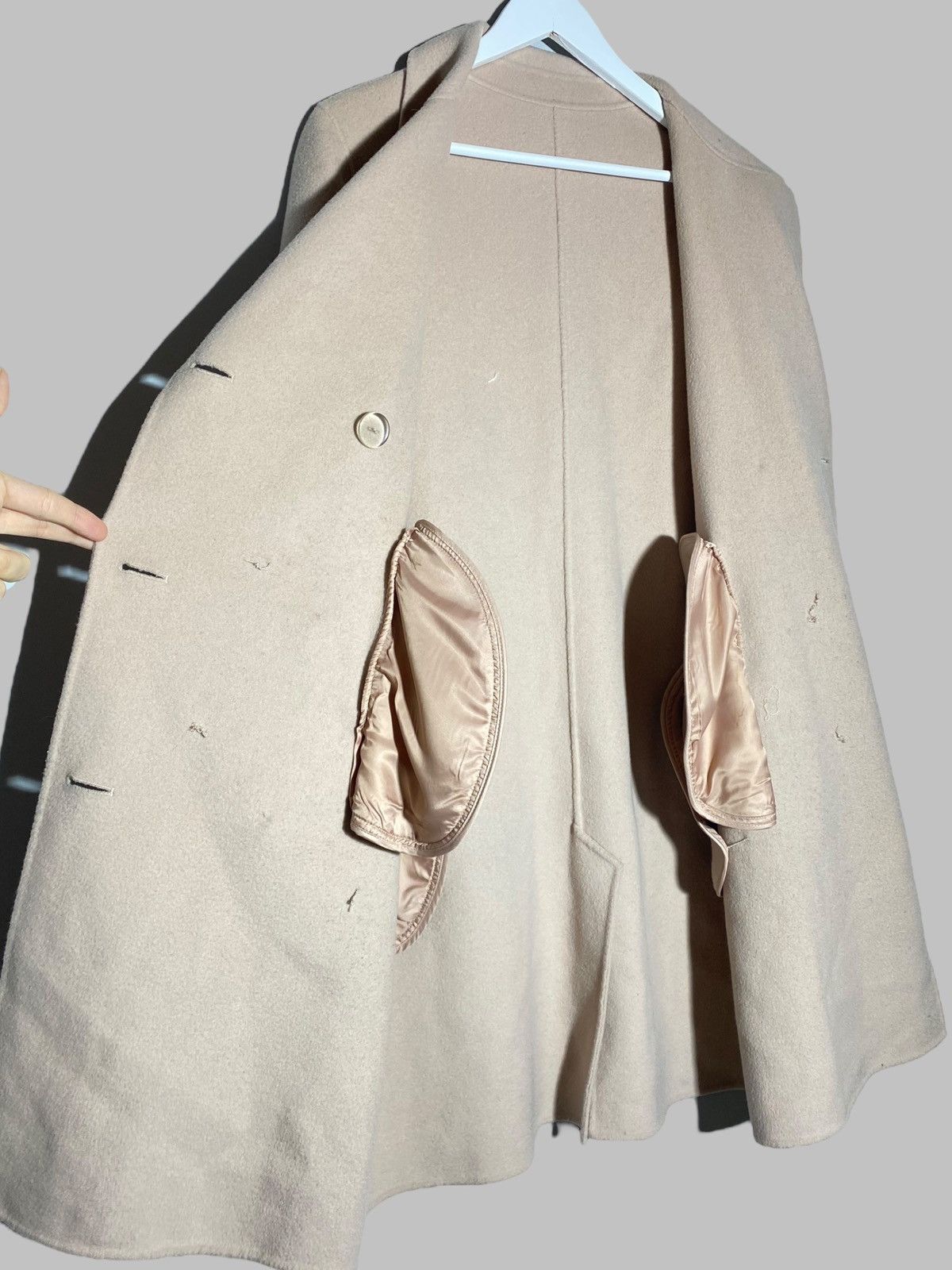 The Kooples The Kooples Double Breasted Women’s Wool Coat Jacket Size XS / US 0-2 / IT 36-38 - 19 Thumbnail