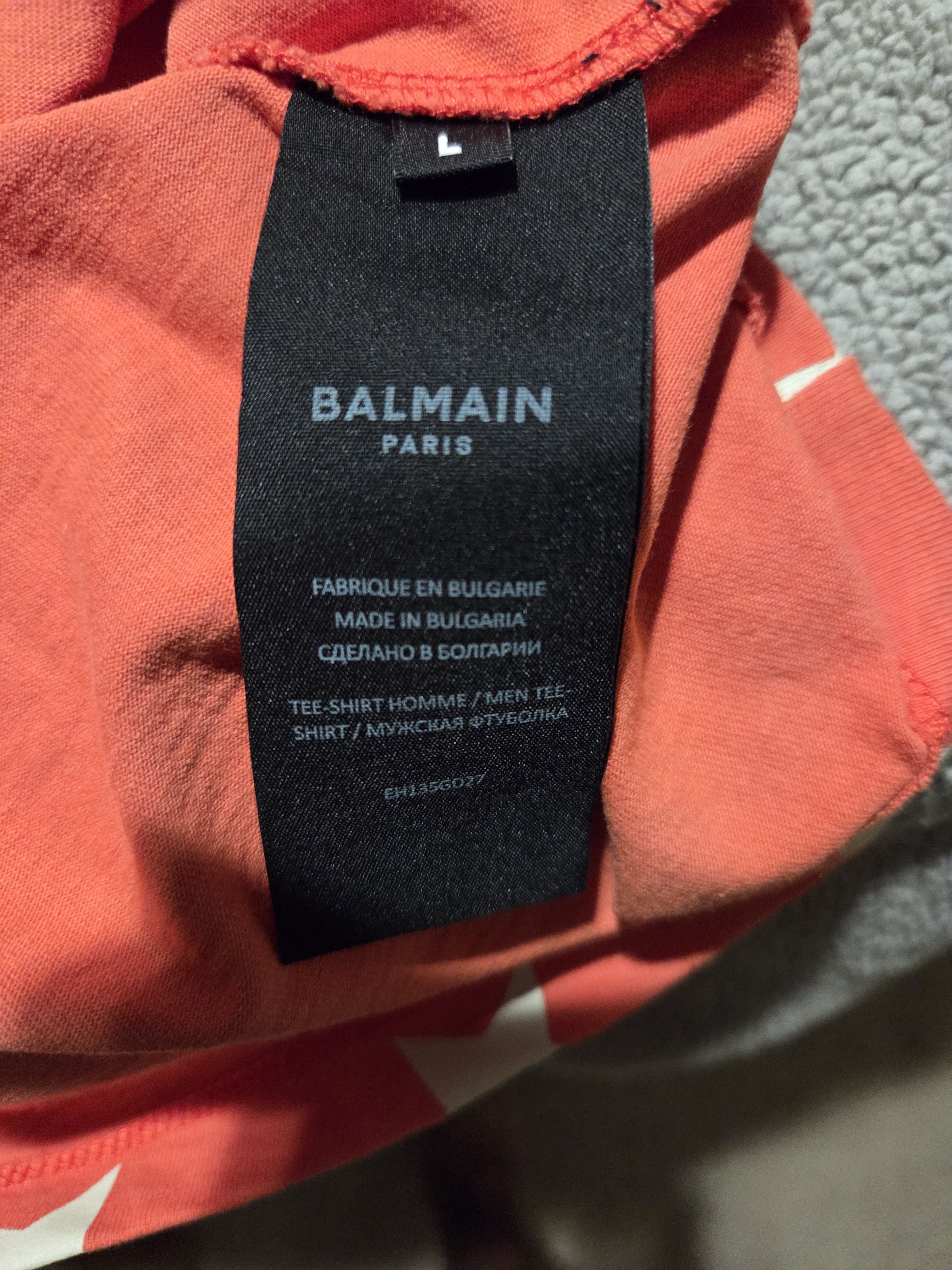 Pierre Balmain Balmain Signature star T-shirt Size US L / EU 52-54 / 3 - 4 Thumbnail