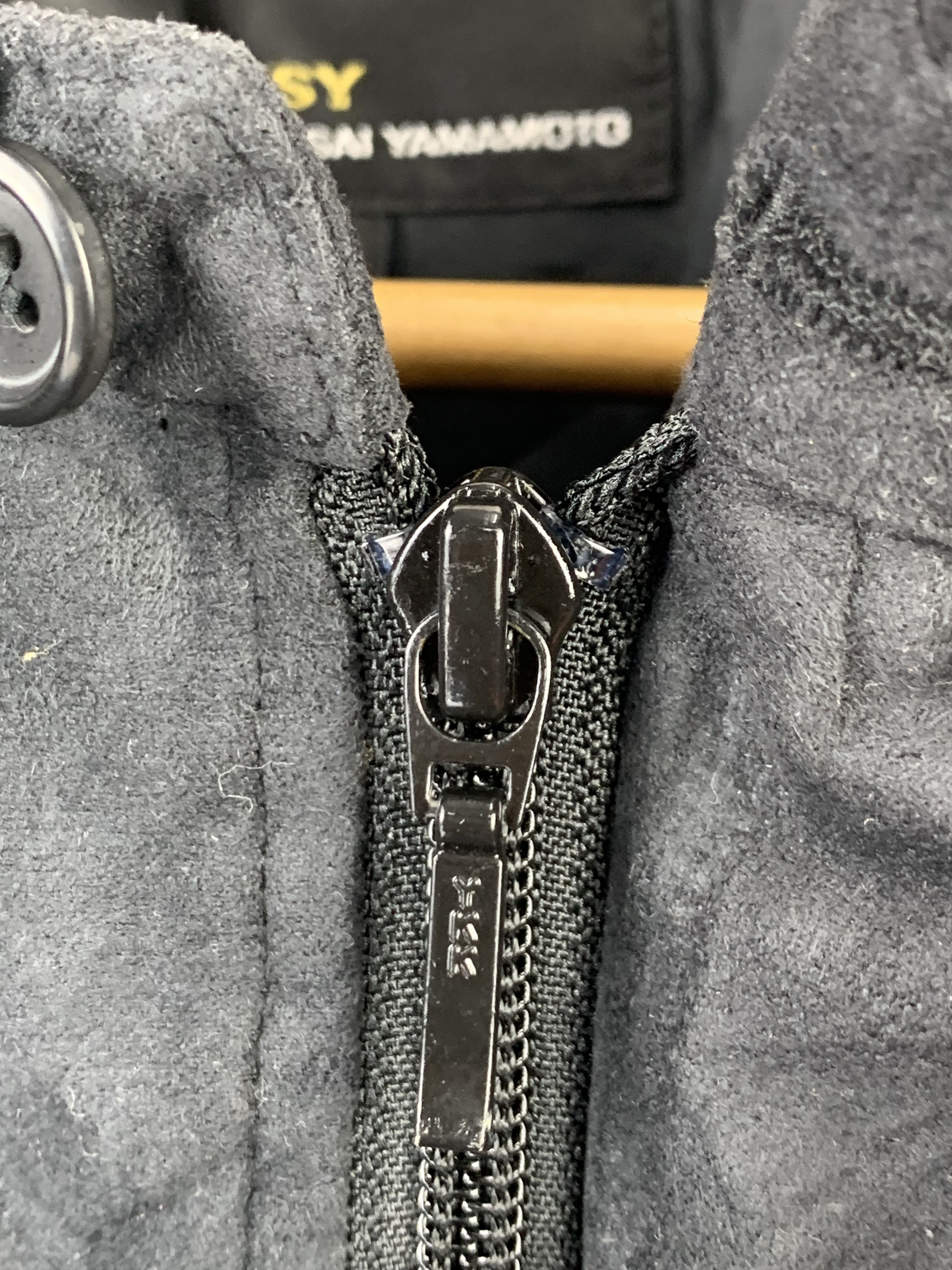 Japanese Brand Vintage Kansai Yamamoto Zipper Denim Jacket J1576 Size US L / EU 52-54 / 3 - 8 Thumbnail