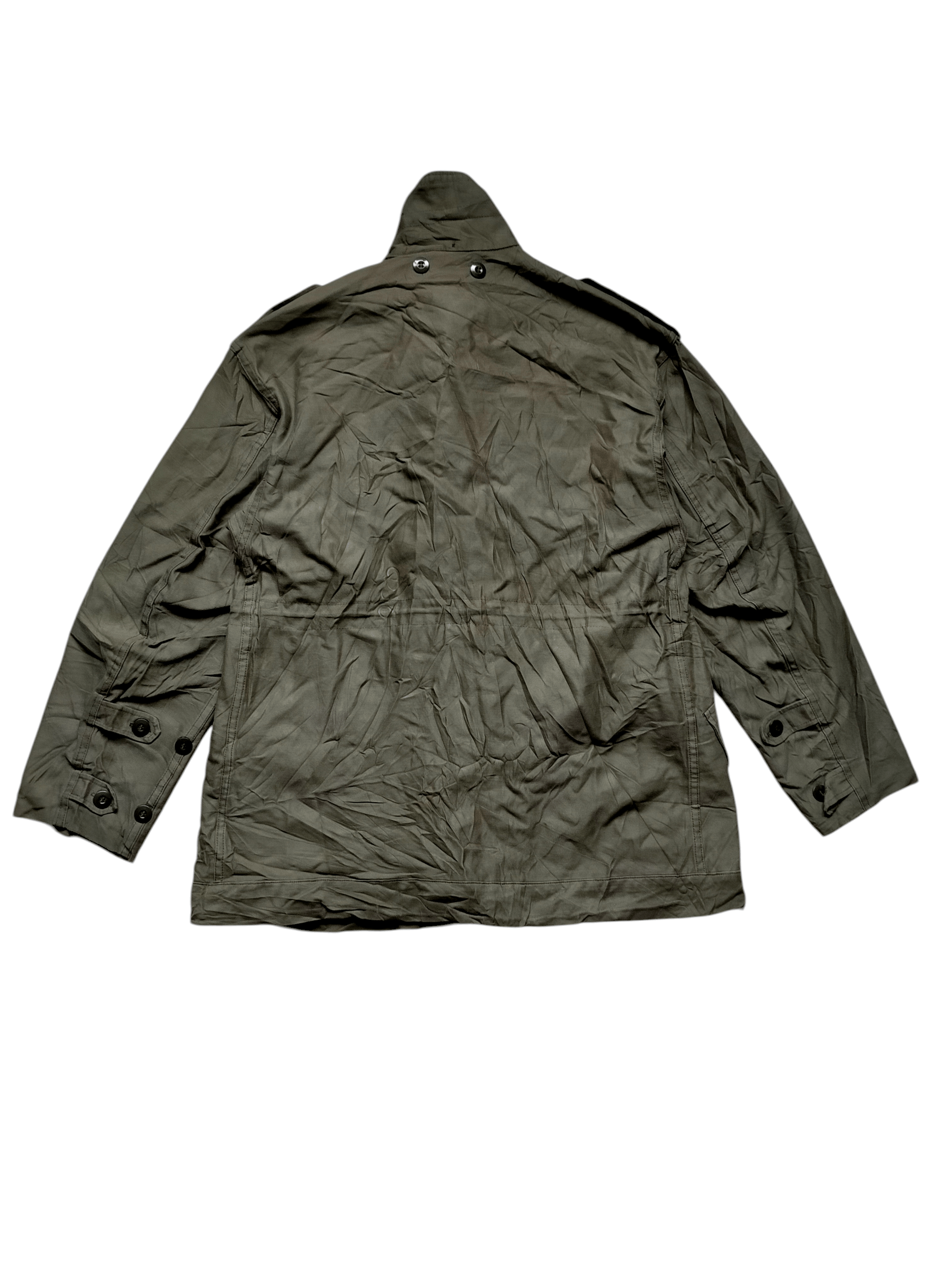 Army Of Me Vtg 80s KL Senyntex Military Army Olive Green Winter Jacket Size US L / EU 52-54 / 3 - 2 Thumbnail