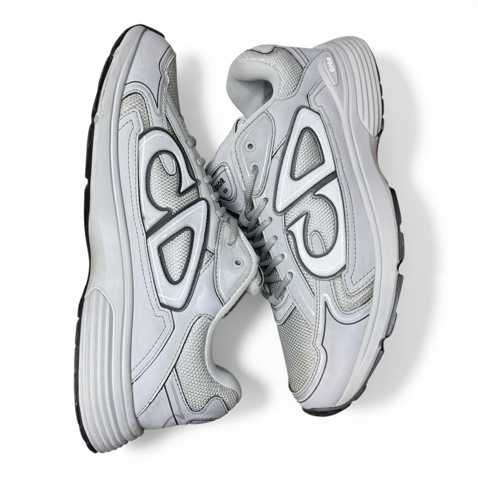 Dior Dior B30 Grey Sneakers | Size 44 (11US) Size US 11 / EU 44 - 2 Thumbnail