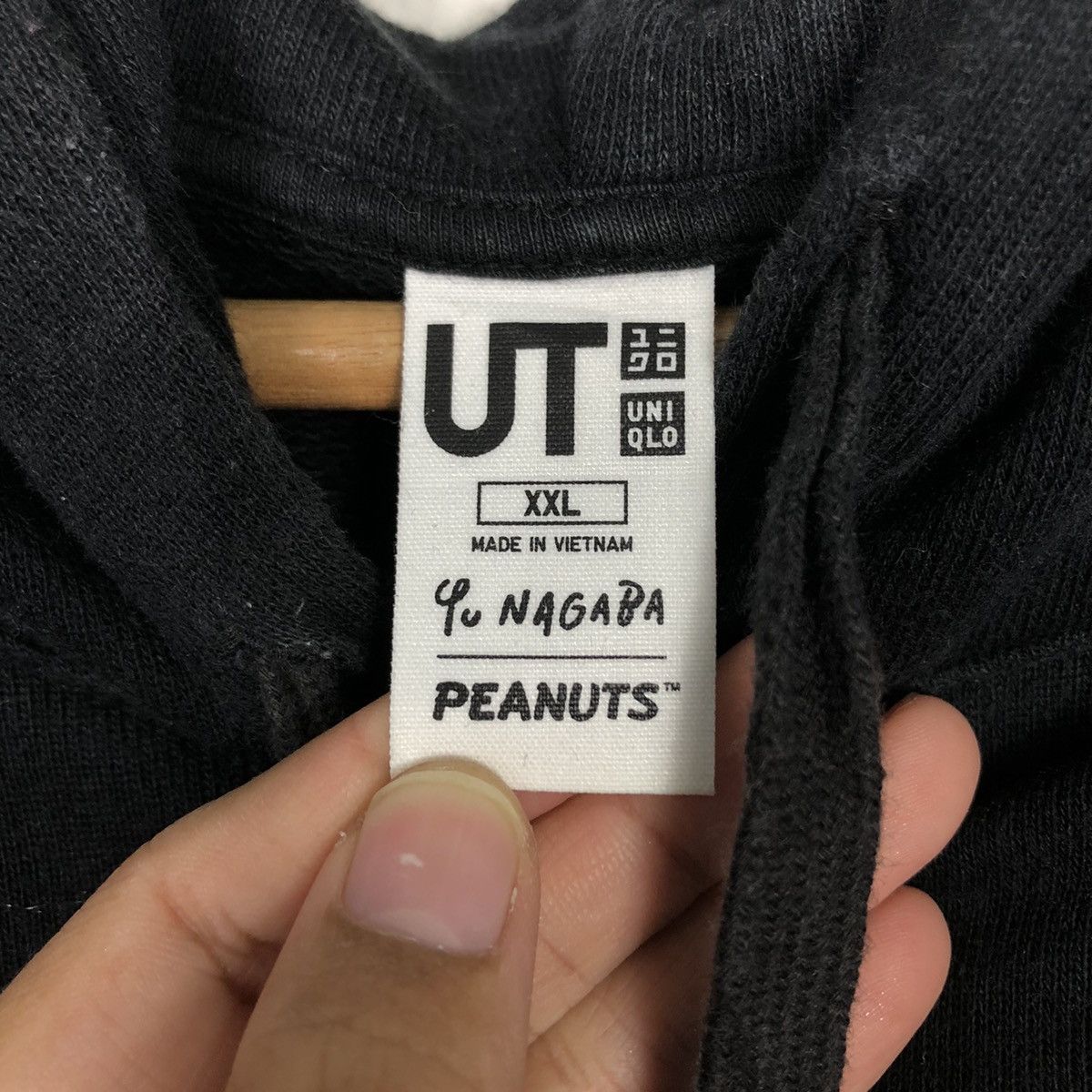 Japanese Brand × Uniqlo 📌Vintage Hoodie Pull Over Peanuts X Yu Nagara Big Logo Size US XXL / EU 58 / 5 - 17 Thumbnail