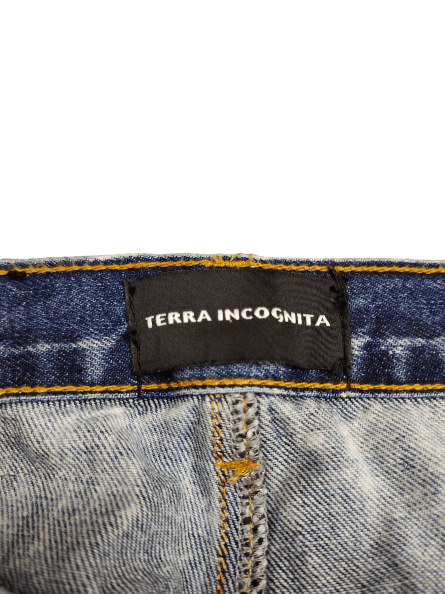If Six Was Nine Flare Baggy Jean Terra Incognita Boot Cut Wide Leg Acid Wash Size US 29 - 23 Thumbnail