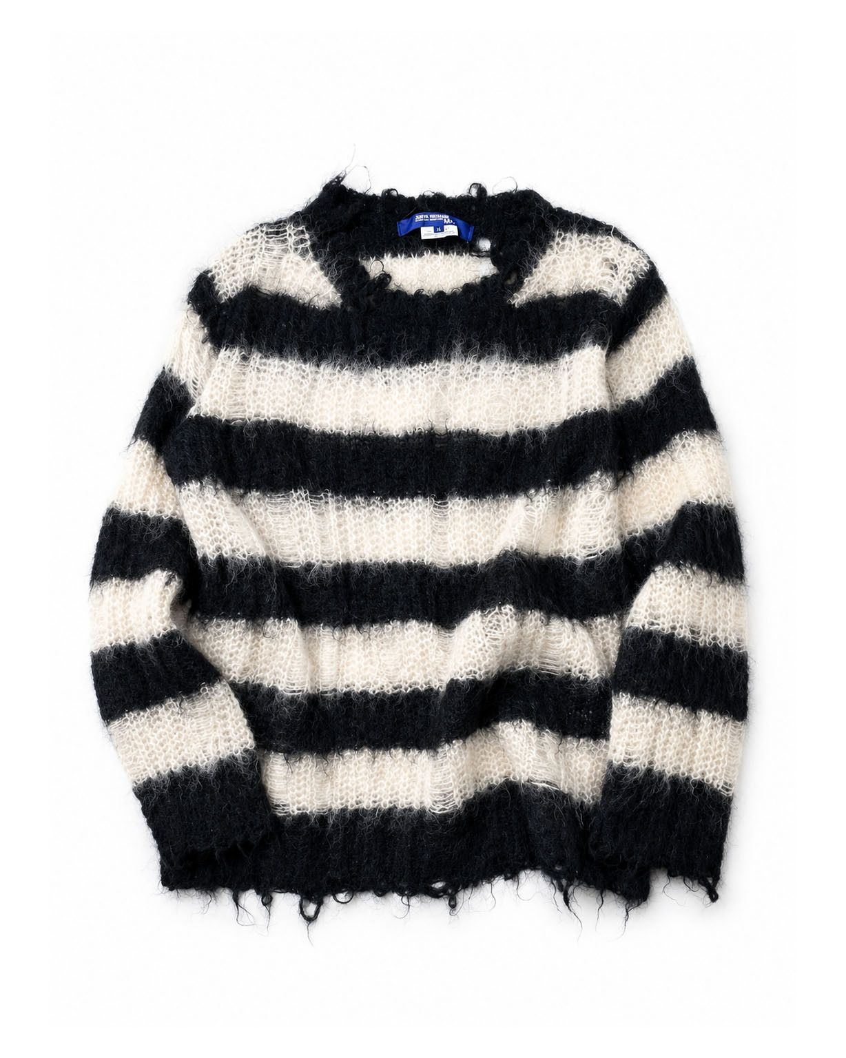 Junya Watanabe Junya Watanabe Distressed Mohair Sweater - AW14 Size US S / EU 44-46 / 1 - 1 Thumbnail