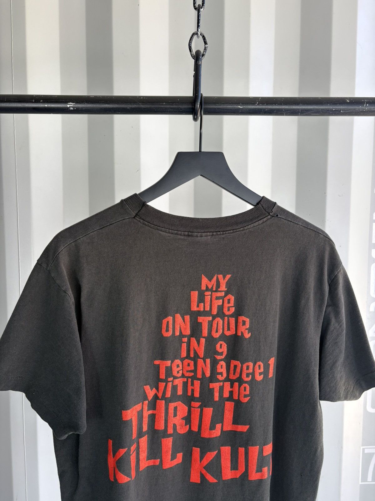 Band Tees Vintage Thrill Kill Kult Distressed Faded Shirt Grunge Band Size US XL / EU 56 / 4 - 5 Thumbnail