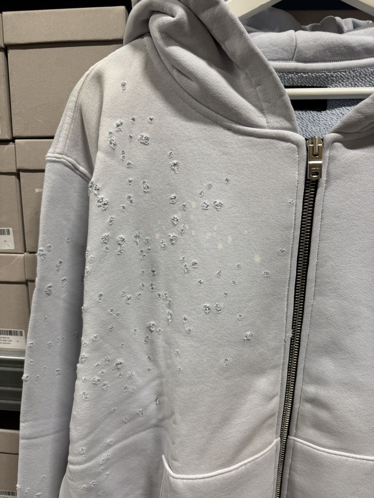 Amiri Amiri MA Shotgun Zipped Hoodie NEW 1300$ Size US L / EU 52-54 / 3 - 7 Thumbnail