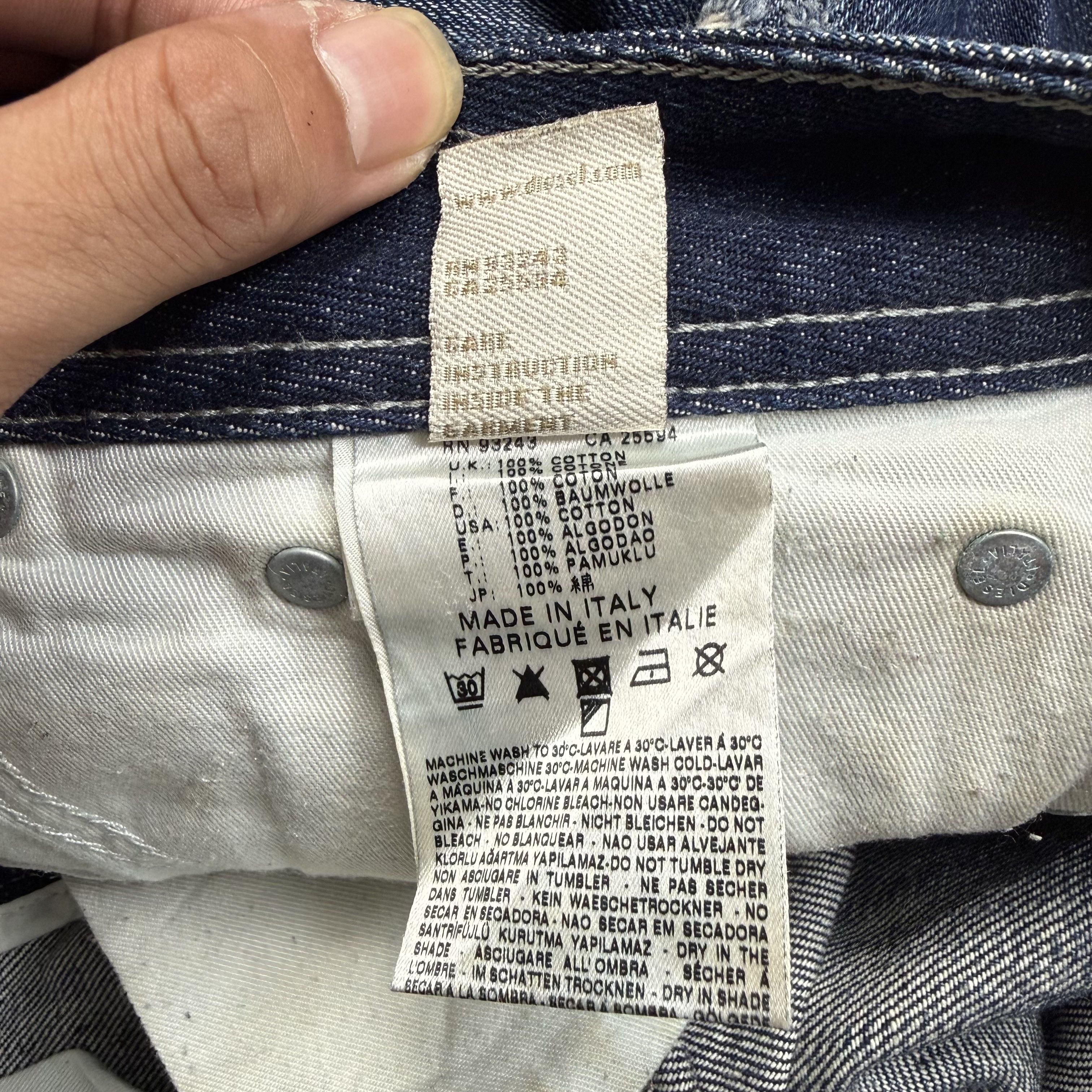 Diesel Diesel Viker-R-Box Distressed Jeans Size US 31 - 9 Thumbnail