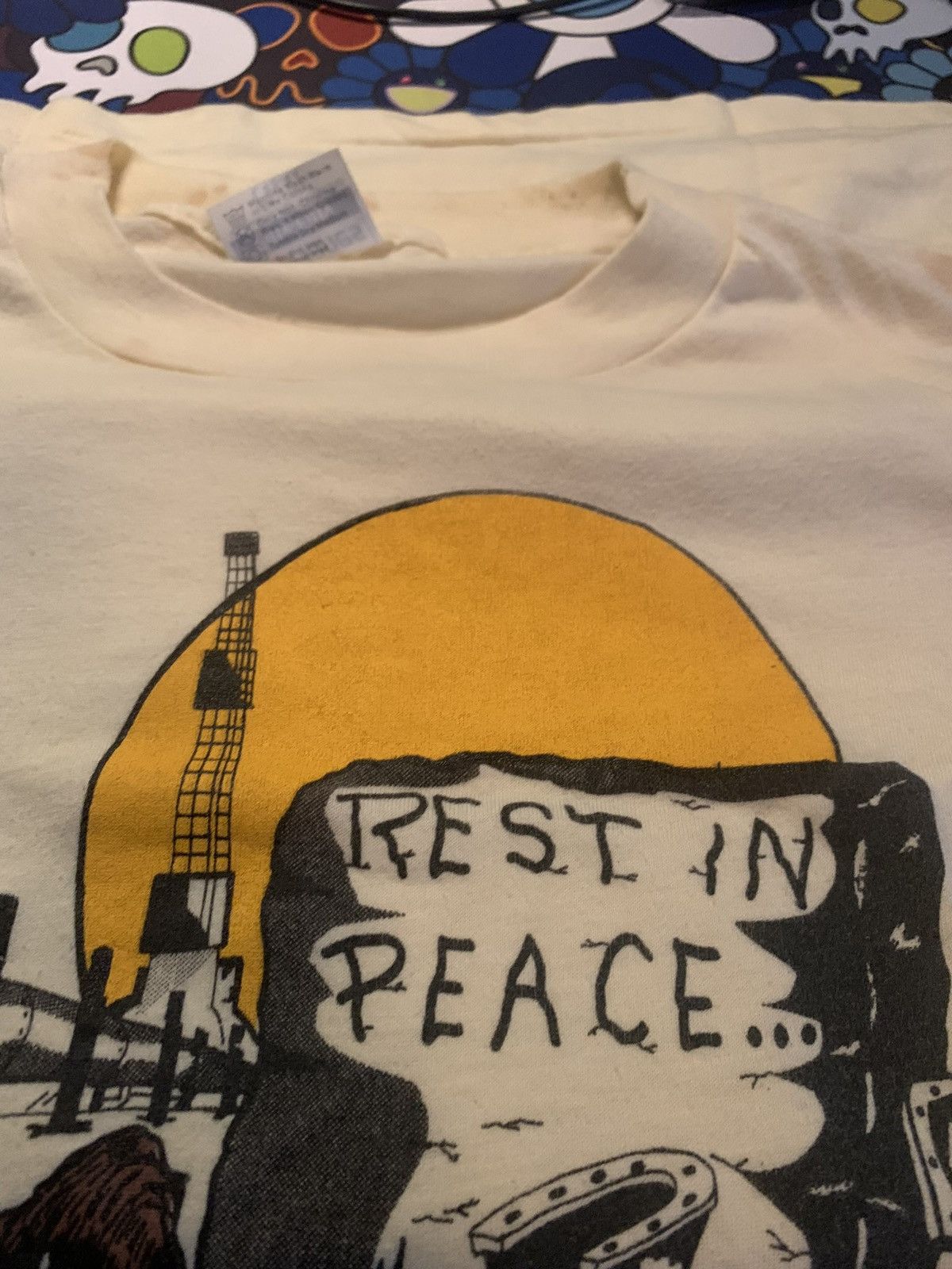 Unsound Rags × Vintage Vintage SINGLE STITCHED "DEAD HORSE ALASKA" TEE - 1980S Size US L / EU 52-54 / 3 - 6 Thumbnail