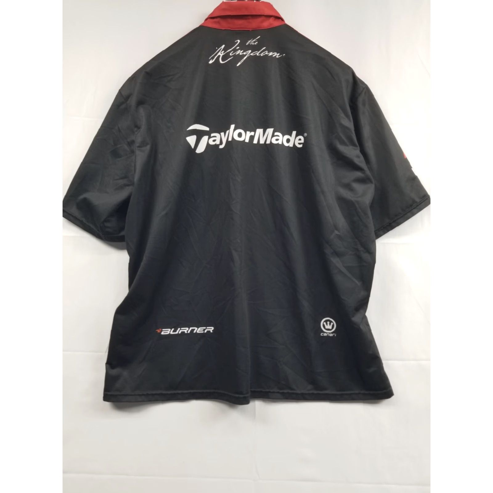 Vintage Canari Cycling Shirt Men's 2XL Short Sleeve Collared Button Up Black Logo Knit Polyester Outdoor Sports Reflective All Seasons Size US XXL / EU 58 / 5 - 2 Thumbnail
