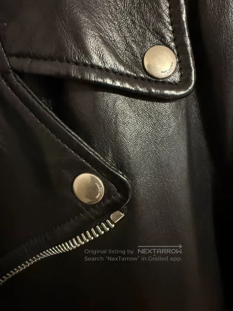 Saint Laurent Paris Saint Laurent Paris Black L01 Leather Jacket Size US M / EU 48-50 / 2 - 5 Thumbnail