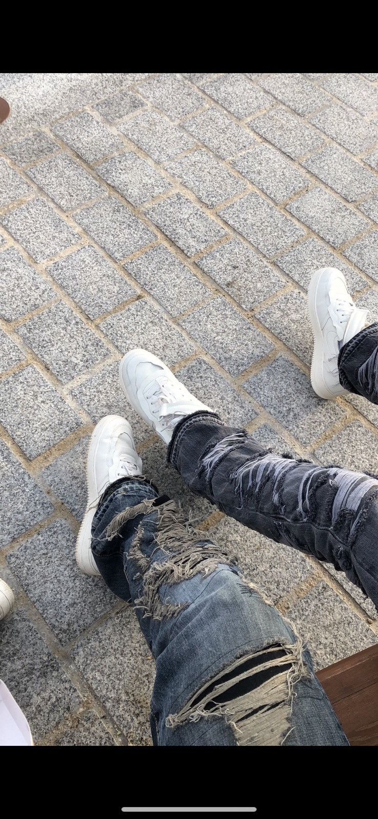 Handmade × Levi's distressed Levi’s 501 32/32 denim. Size US 32 / EU 48 - 9 Thumbnail
