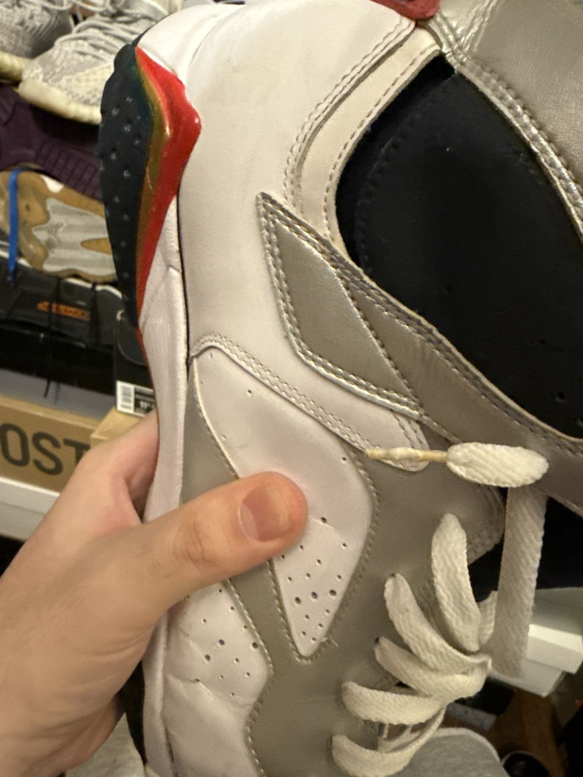 Jordan Brand Jordan retro 7 olympic cooked sz 12 Size US 12 / EU 45 - 9 Thumbnail
