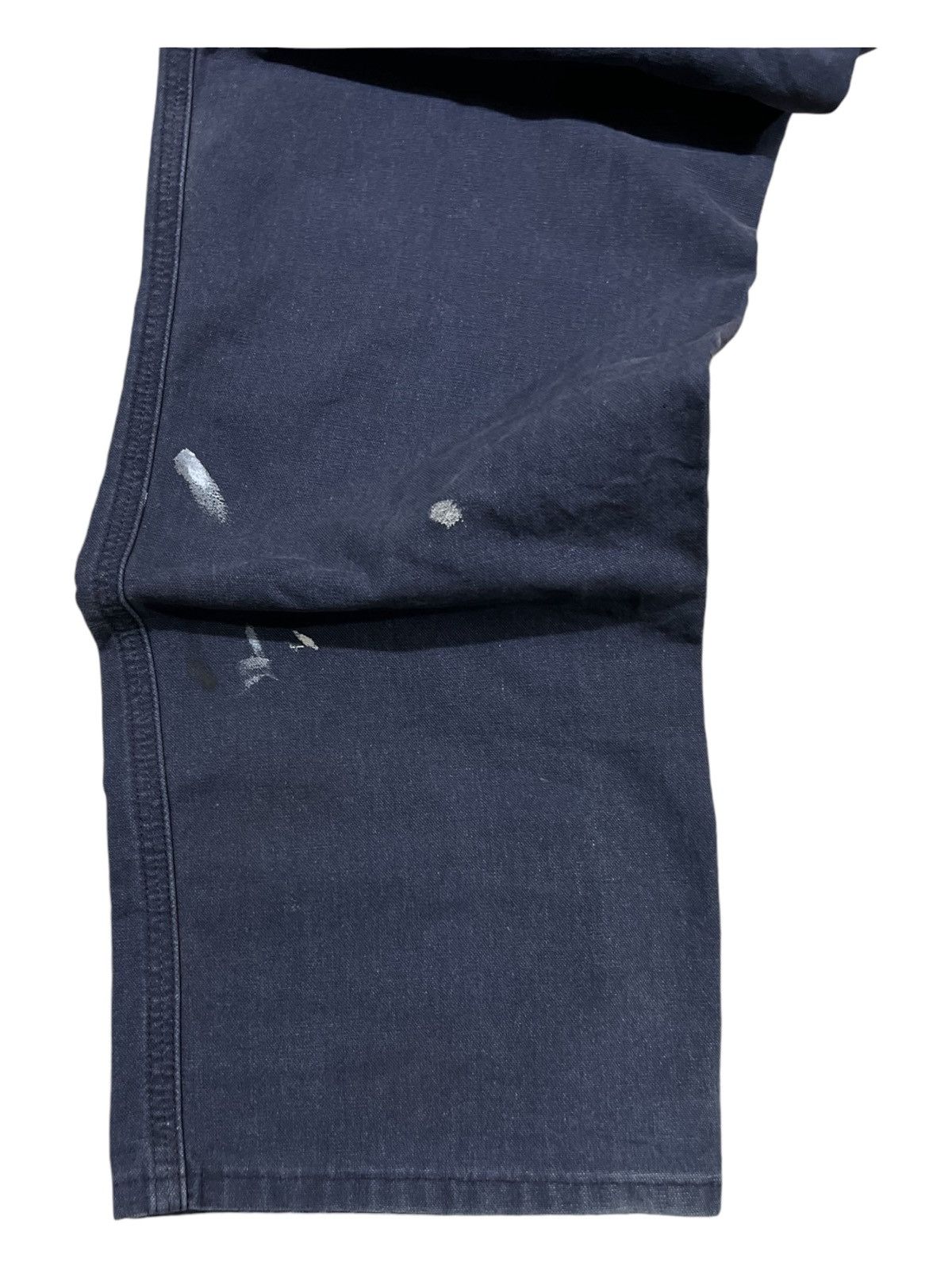 Carhartt × Vintage Y2K Carhartt Duck Canvas Painter Double Knee Distress Jeans Size US 34 / EU 50 - 10 Thumbnail