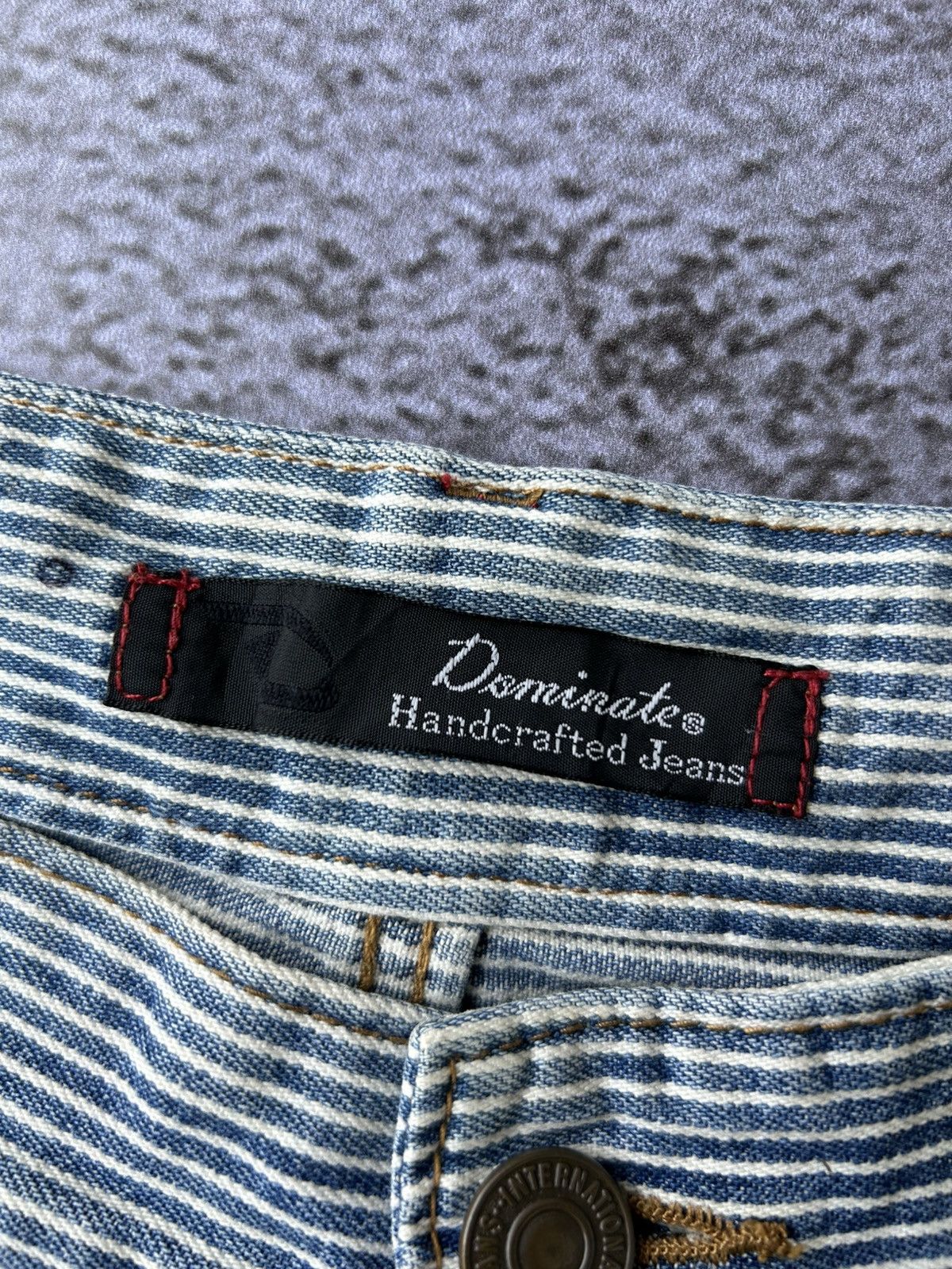 Japanese Brand Deminate short denim amereican flags Size US 30 / EU 46 - 12 Thumbnail