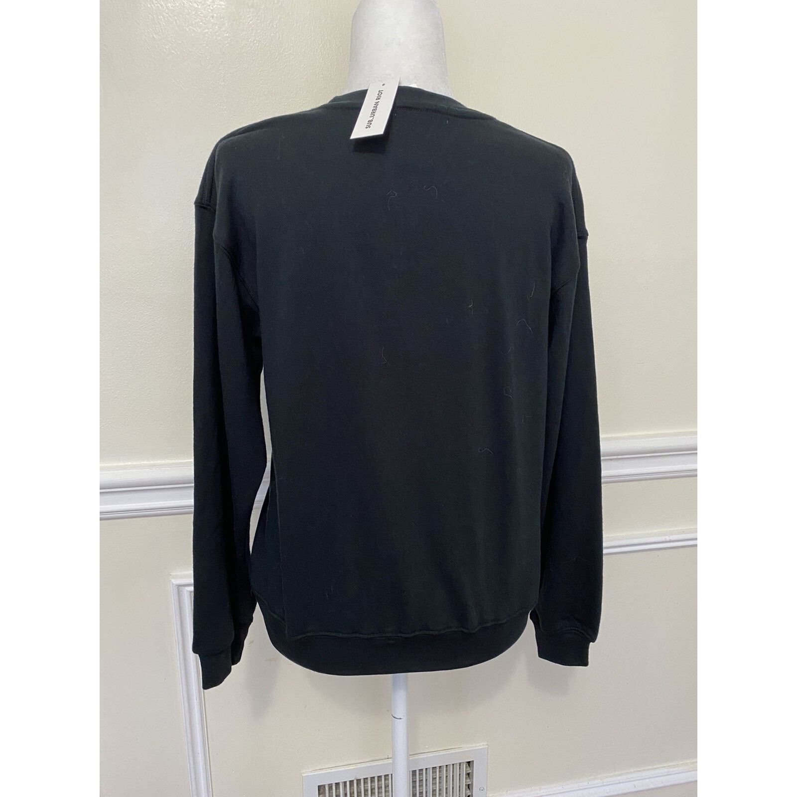 Riot Division Suburban riot GRATITUDE WILLOW SWEATSH BLACK size XS A003057 Size XS / US 0-2 / IT 36-38 - 5 Thumbnail