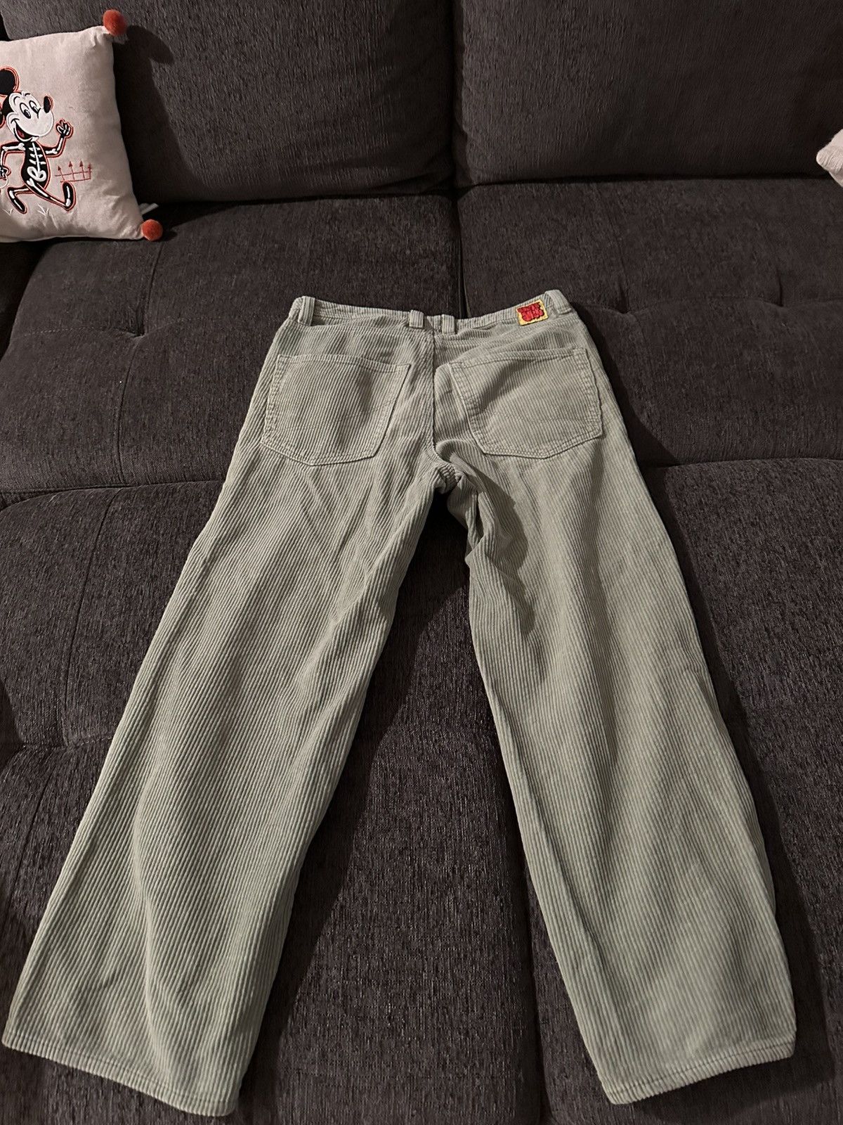 Empyre Vintage Empyre Corduroy Relax Baggy Pants Skate Green Size US 28 / EU 44 - 2 Thumbnail