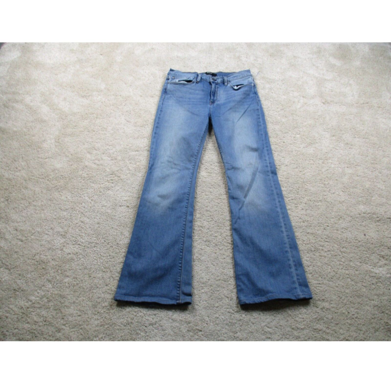 Hudson Sartor Relaxed Skinny Jeans Mens on sale 38 Blue Raw M795DKO