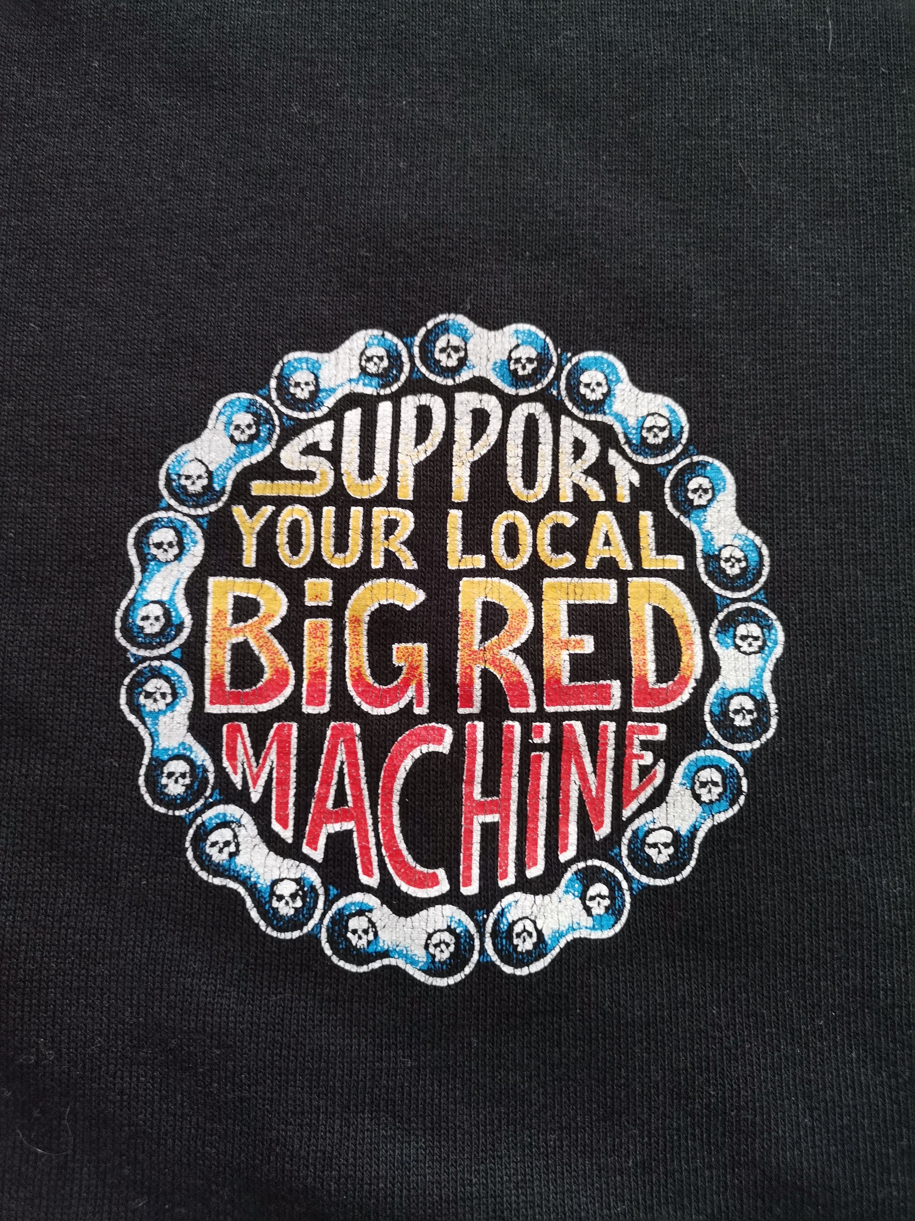 Vintage Vintage Big Red Machine Sweatshirt Size US XL / EU 56 / 4 - 2 Thumbnail