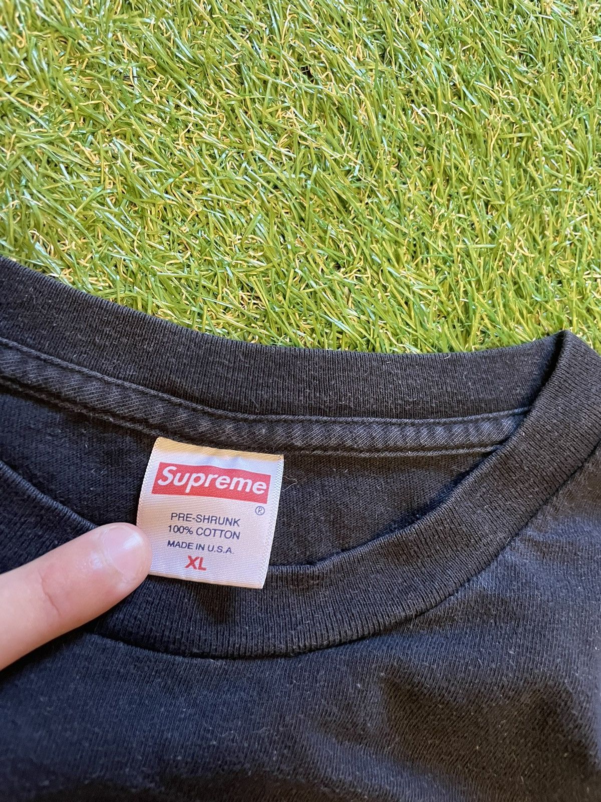 Supreme Supreme Whatever Distressed Smile T-shirt Size US XL / EU 56 / 4 - 3 Thumbnail