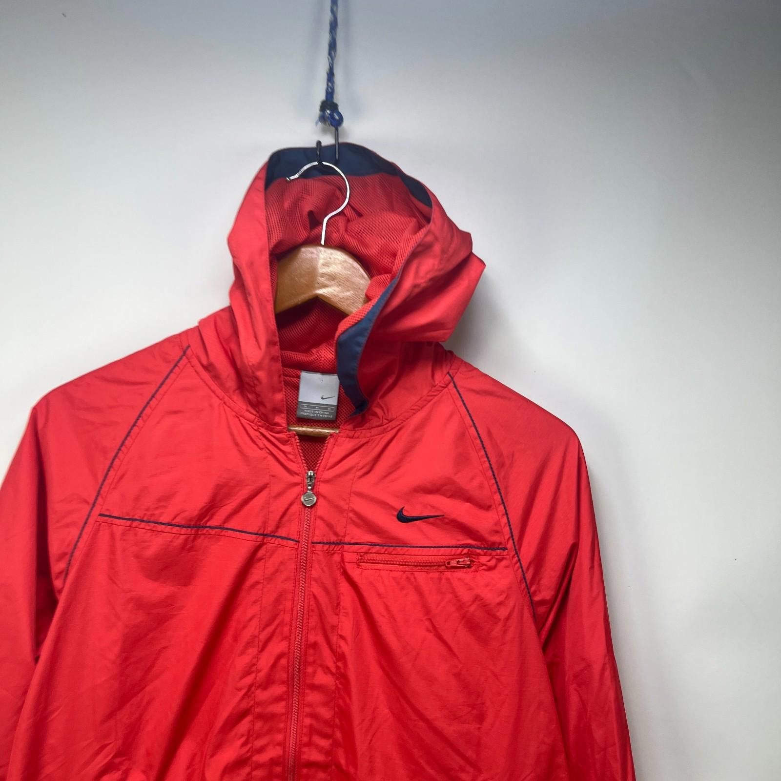 Nike Vintage Nike Y2K Zip Up Windbreaker Jacket Womens Medium Size M / US 6-8 / IT 42-44 - 2 Thumbnail