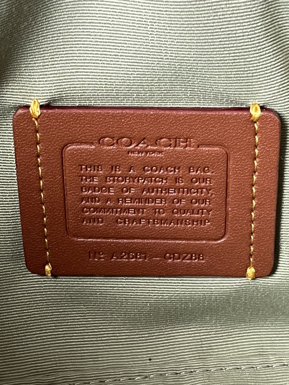 Coach Coach Caitlin Shoulder Bag With Quilting Size ONE SIZE - 9 Thumbnail