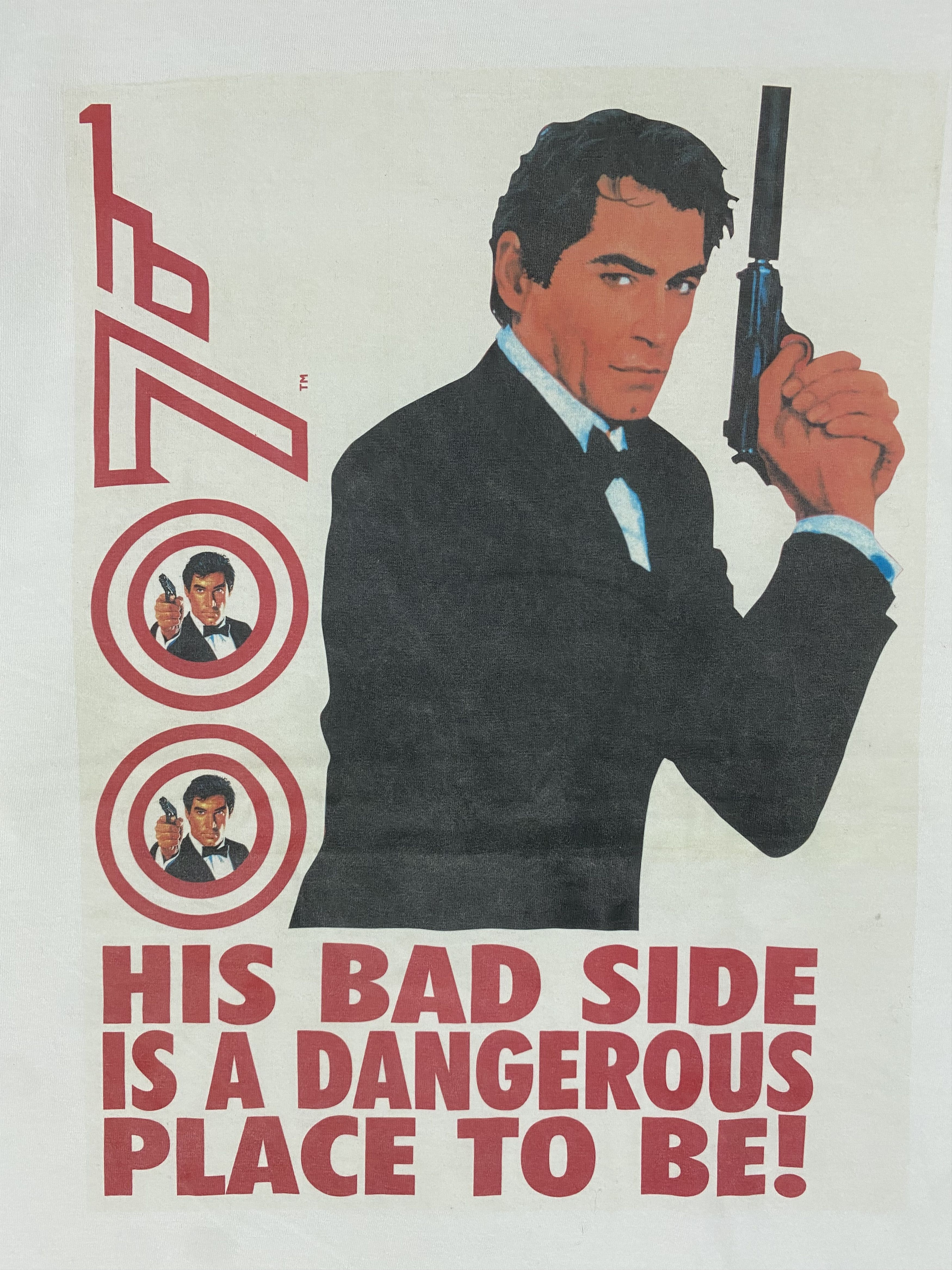 Vintage 90s 007 James Bond deadstock movie shirt Size US XL / EU 56 / 4 - 5 Thumbnail