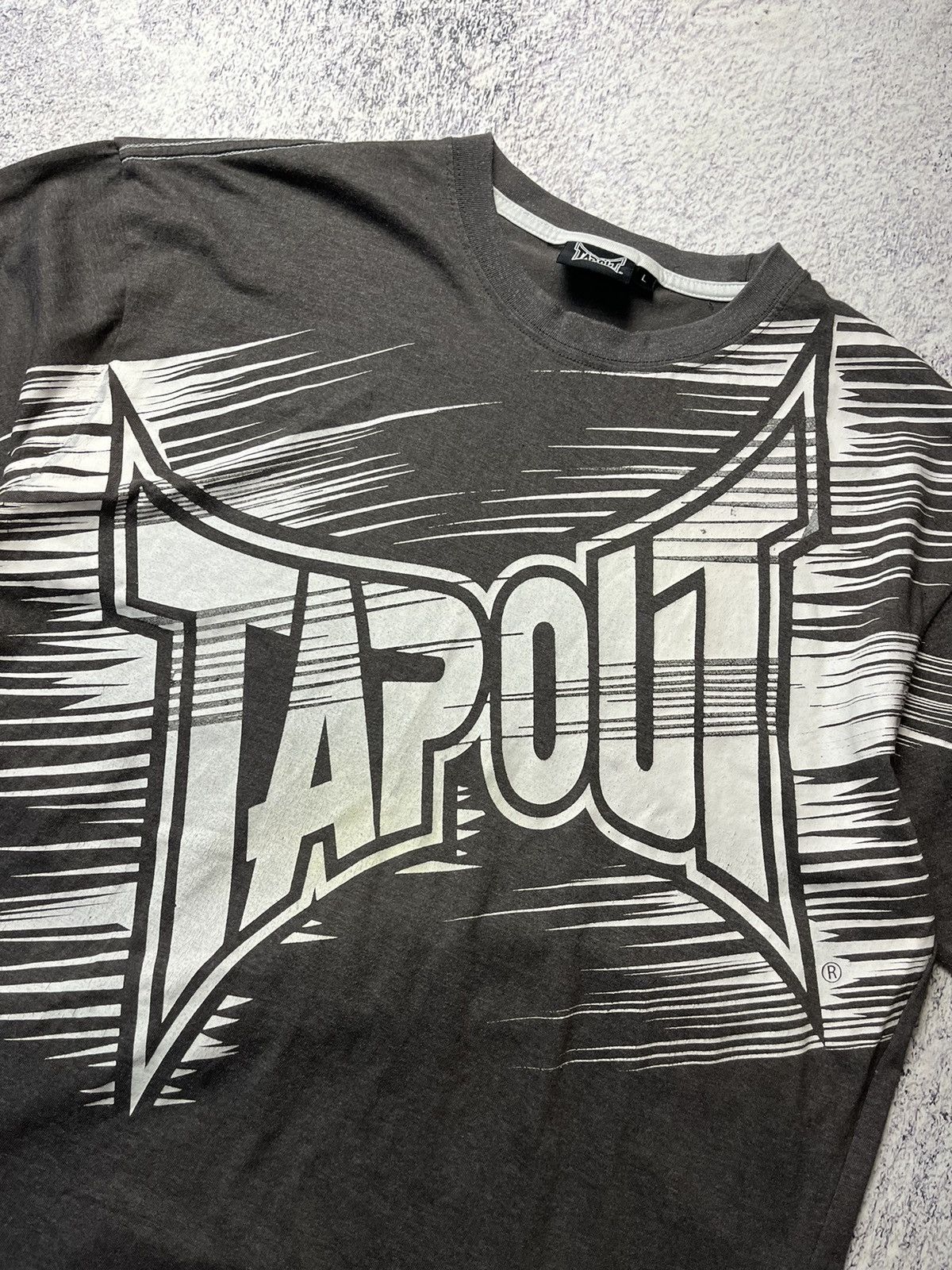 Affliction Crazy Vintage Y2K Affliction Style Tapout Grunge T Shirt Size US L / EU 52-54 / 3 - 11 Thumbnail
