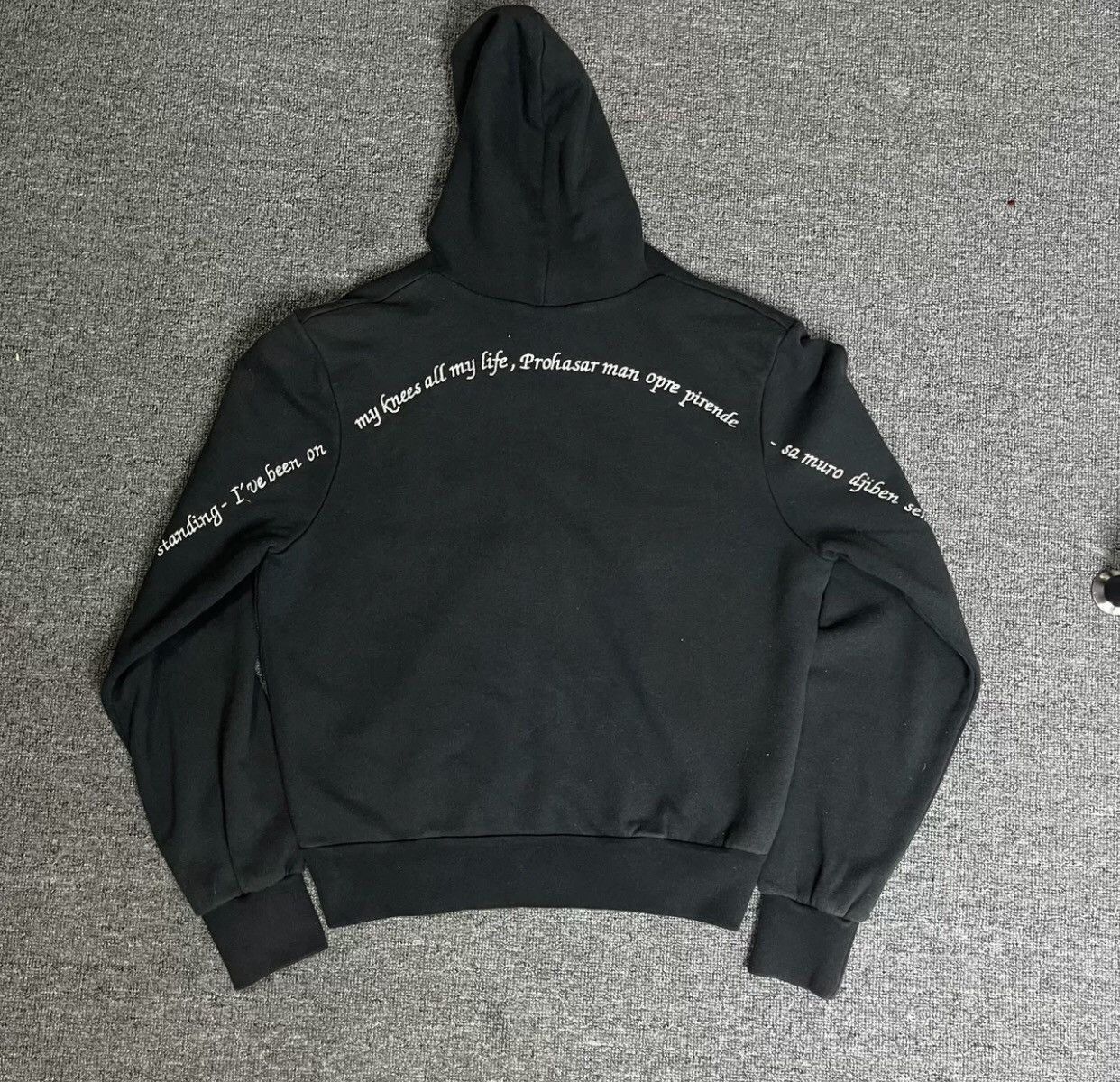 Vetements Vetements 18ss VTM Embroidered Ninja Hoodie - DMC-2508 Size US S / EU 44-46 / 1 - 2 Thumbnail