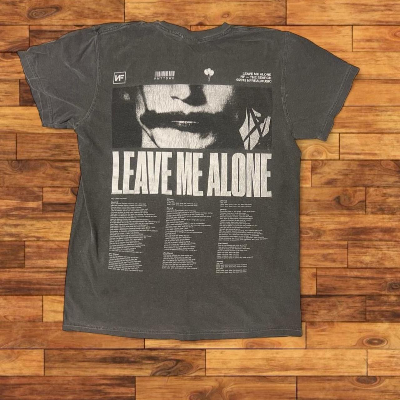 Comfort Colors NF Leave Me Alone Tour Shirt Size US S / EU 44-46 / 1 - 3 Thumbnail