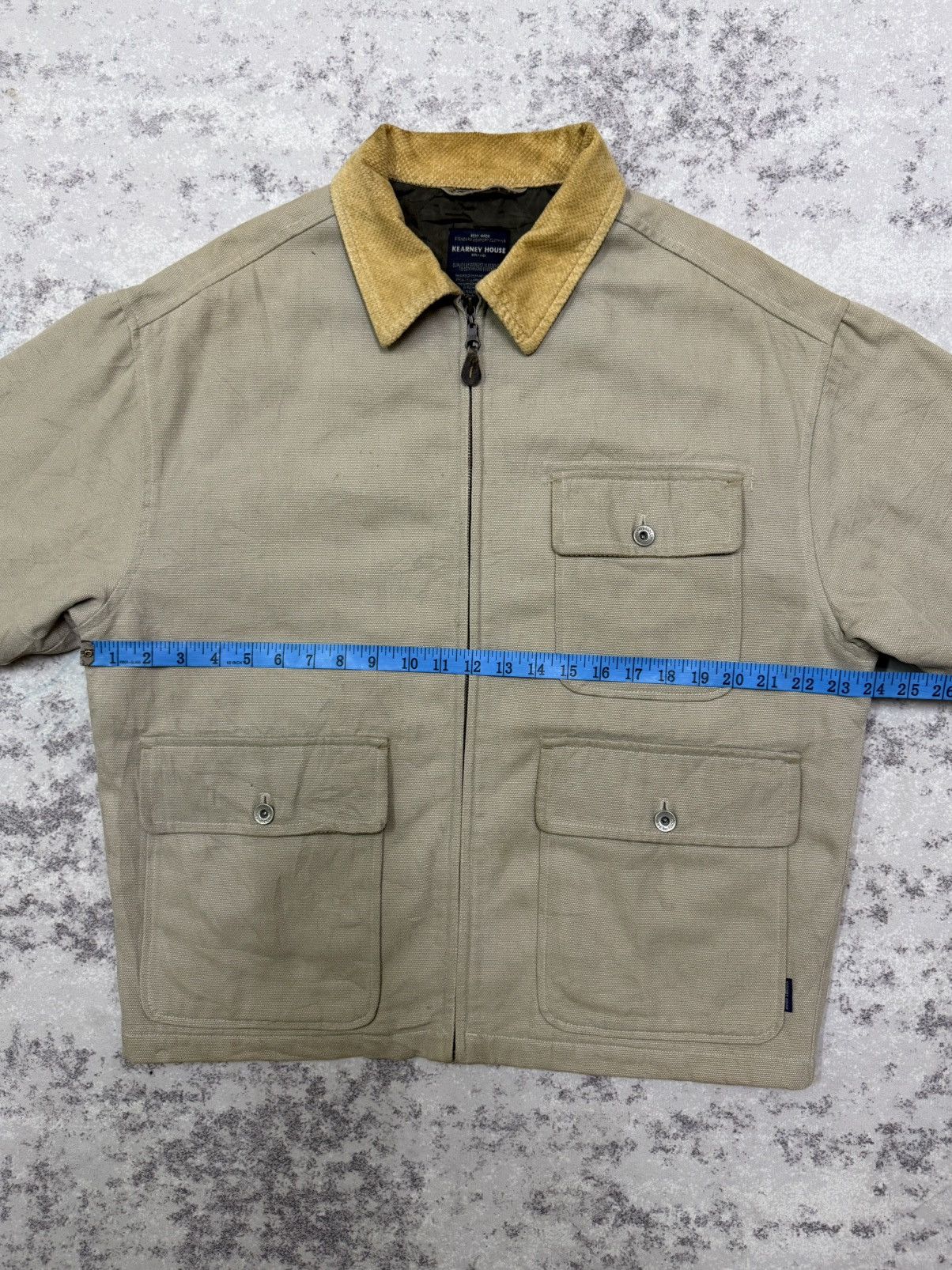 Japanese Brand Vintage KearnyHouse Ultility with cudroy colar worker jacket Size US M / EU 48-50 / 2 - 19 Thumbnail
