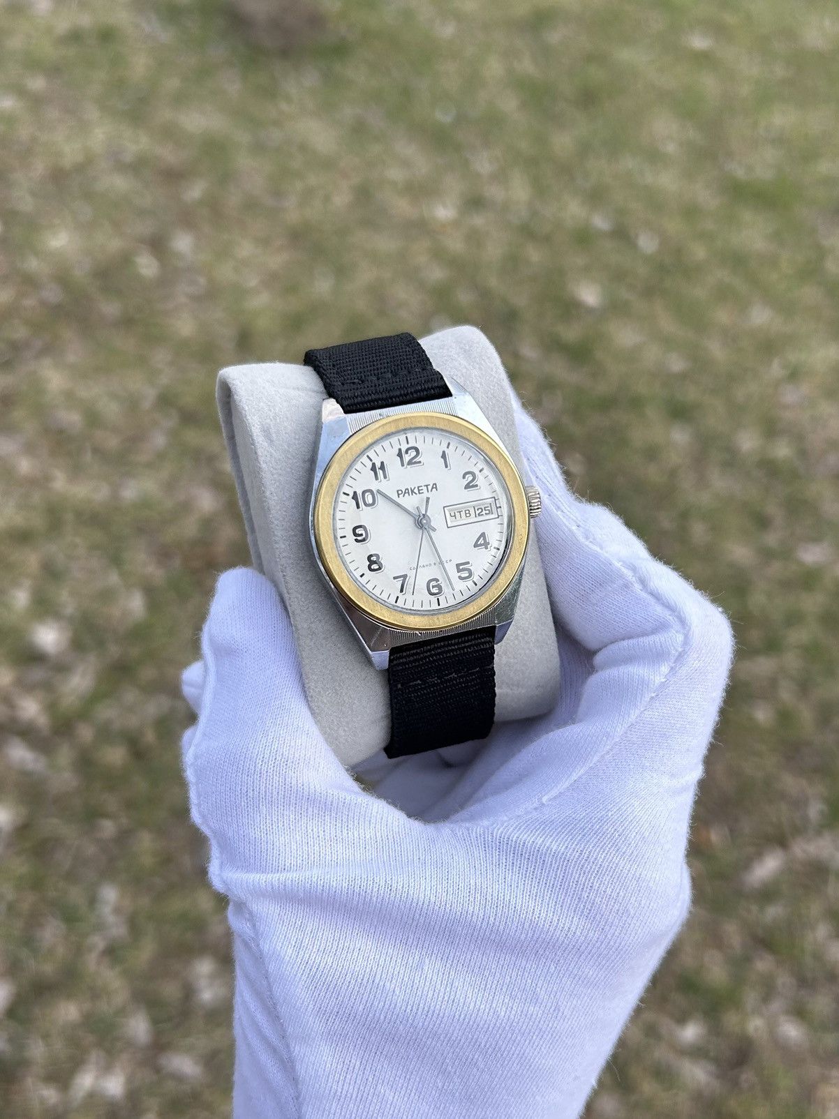 Vintage Vintage Watch Raketa Mechanical USSR Soviet Authentic 1980s Size ONE SIZE - 12 Thumbnail