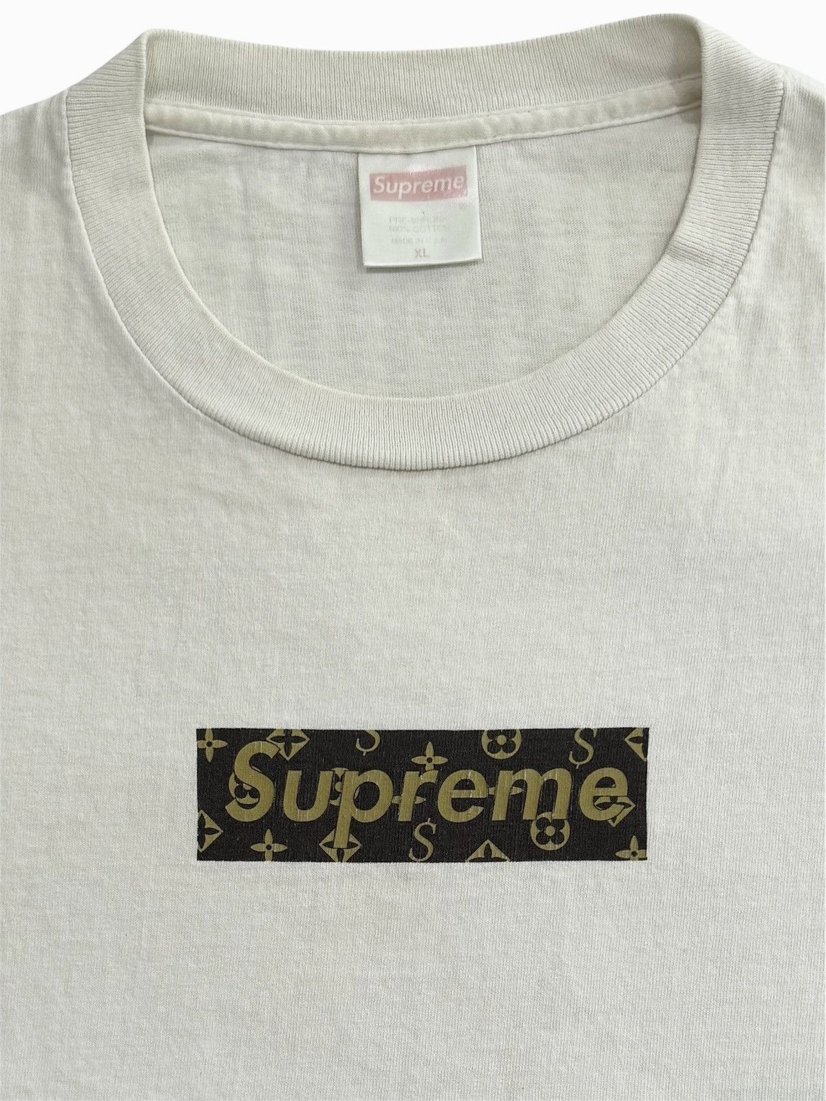 Supreme Supreme LV Monogram Box Logo Tee 2000 Size US XL / EU 56 / 4 - 1 Thumbnail
