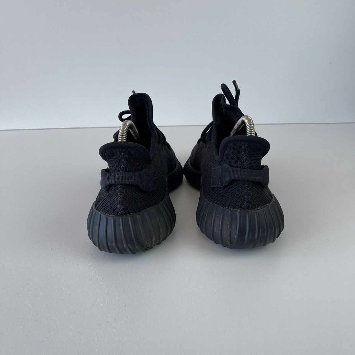 Adidas × Kanye West Adidas Yeezy 350 V2 Onyx Shoes Full Black HQ4540 Size US 10.5 / EU 43-44 - 9 Thumbnail
