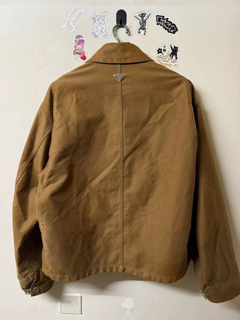 Prada Prada Khaki mole pickup jacket Size US M / EU 48-50 / 2 - 2 Thumbnail