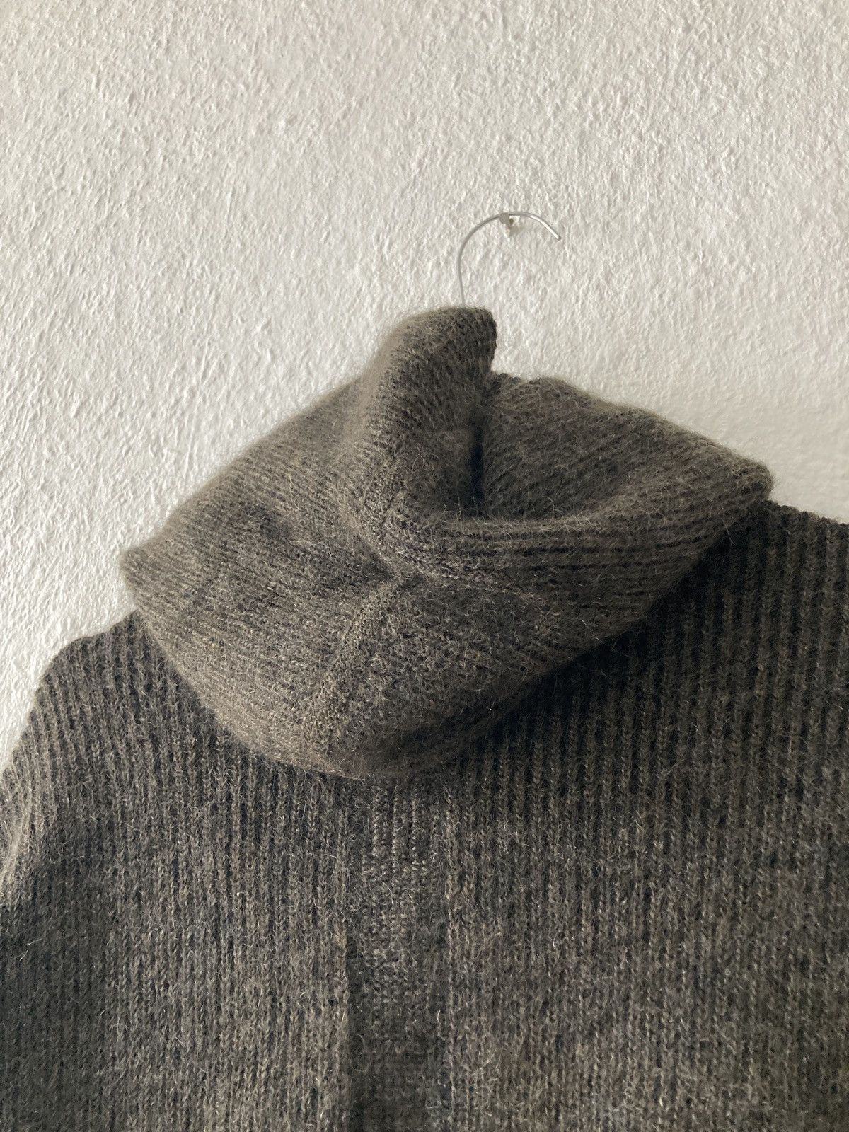 Rick Owens F/W 19 "LARRY" Hooded Mohair & Wool Knit Jacket Rick Owens L Size US L / EU 52-54 / 3 - 16 Thumbnail