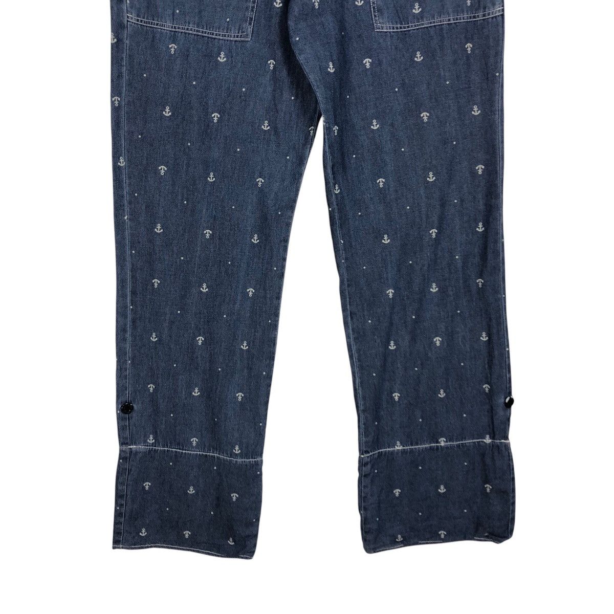 Japanese Brand 📌Power To The People Pants Polkadots Design Full Print Size 30" / US 8 / IT 44 - 8 Thumbnail