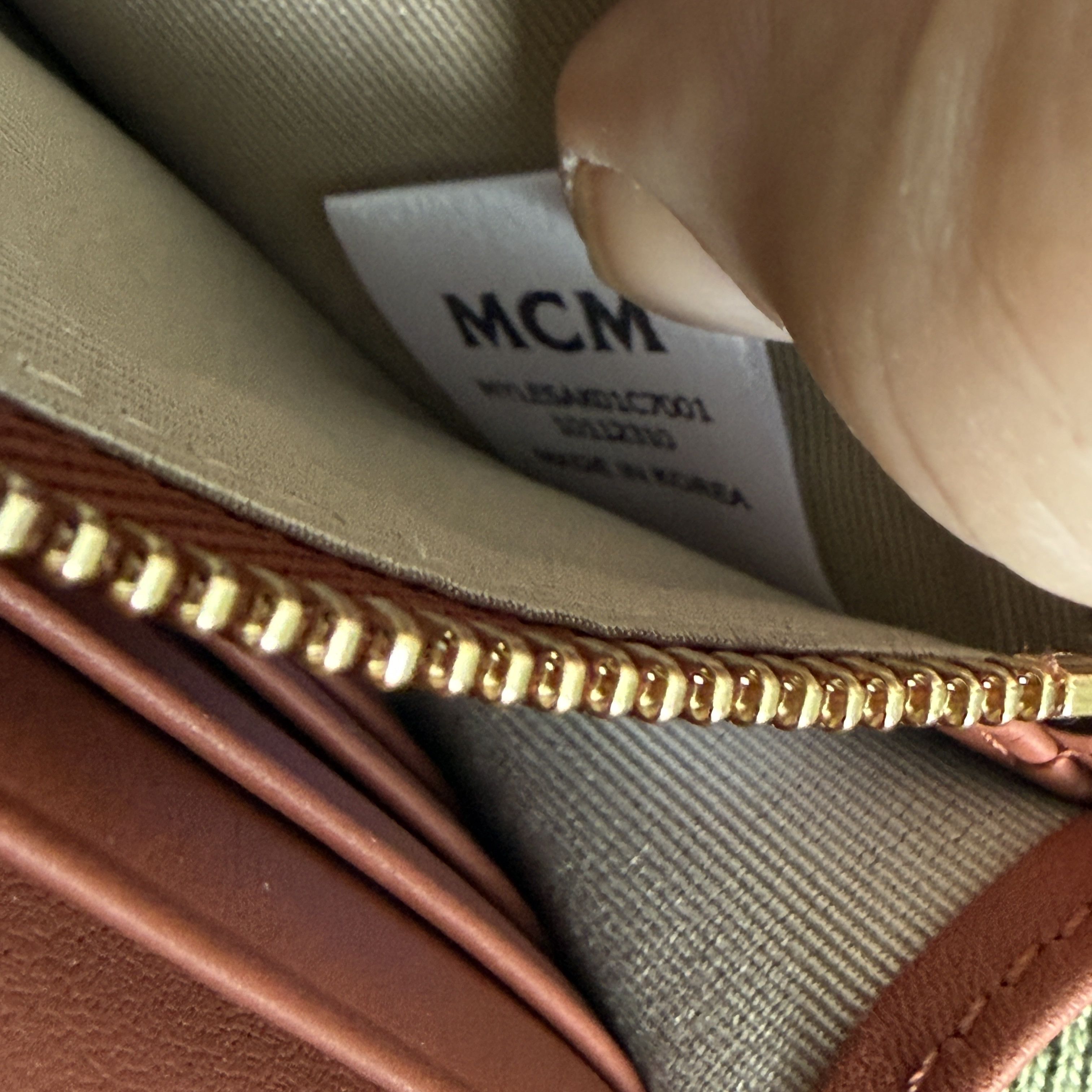 MCM MCM Wallet Purse On Leather and Chain, MYL ESAK01 X7001 Size ONE SIZE - 13 Thumbnail